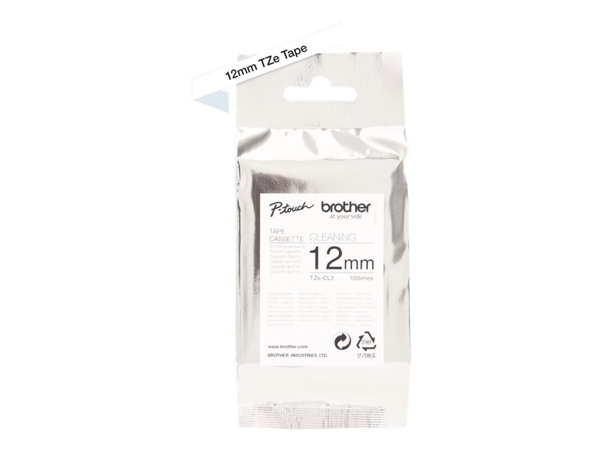 Brother TZe-CL3 - Rolle (1,2 cm) 1 Kassette(n) Reinigungsband