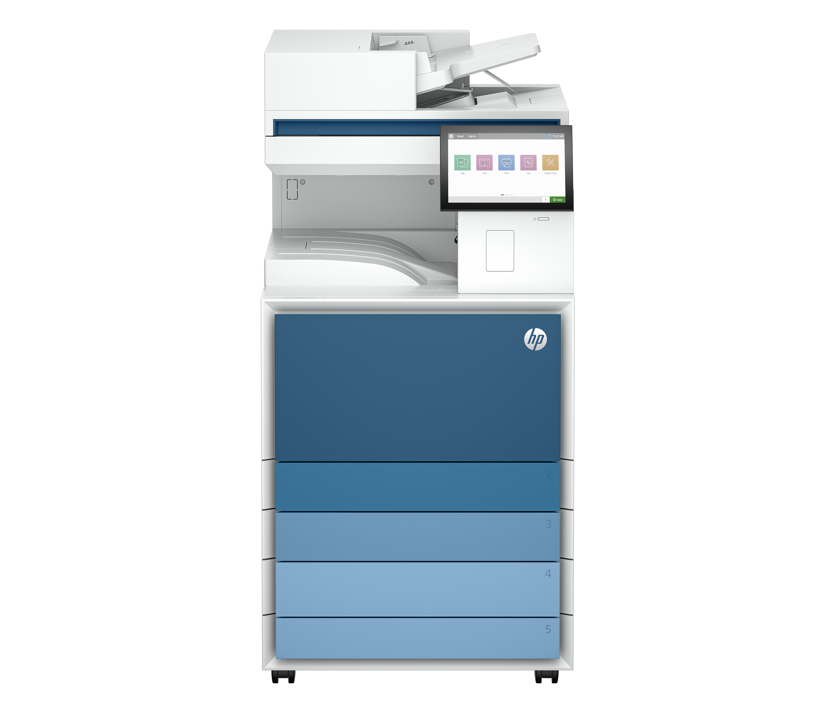 HP LaserJet Enterprise MFP 8601dn - Multifunktionsdrucker - s/w - Laser - 297 x 432 mm (Original)