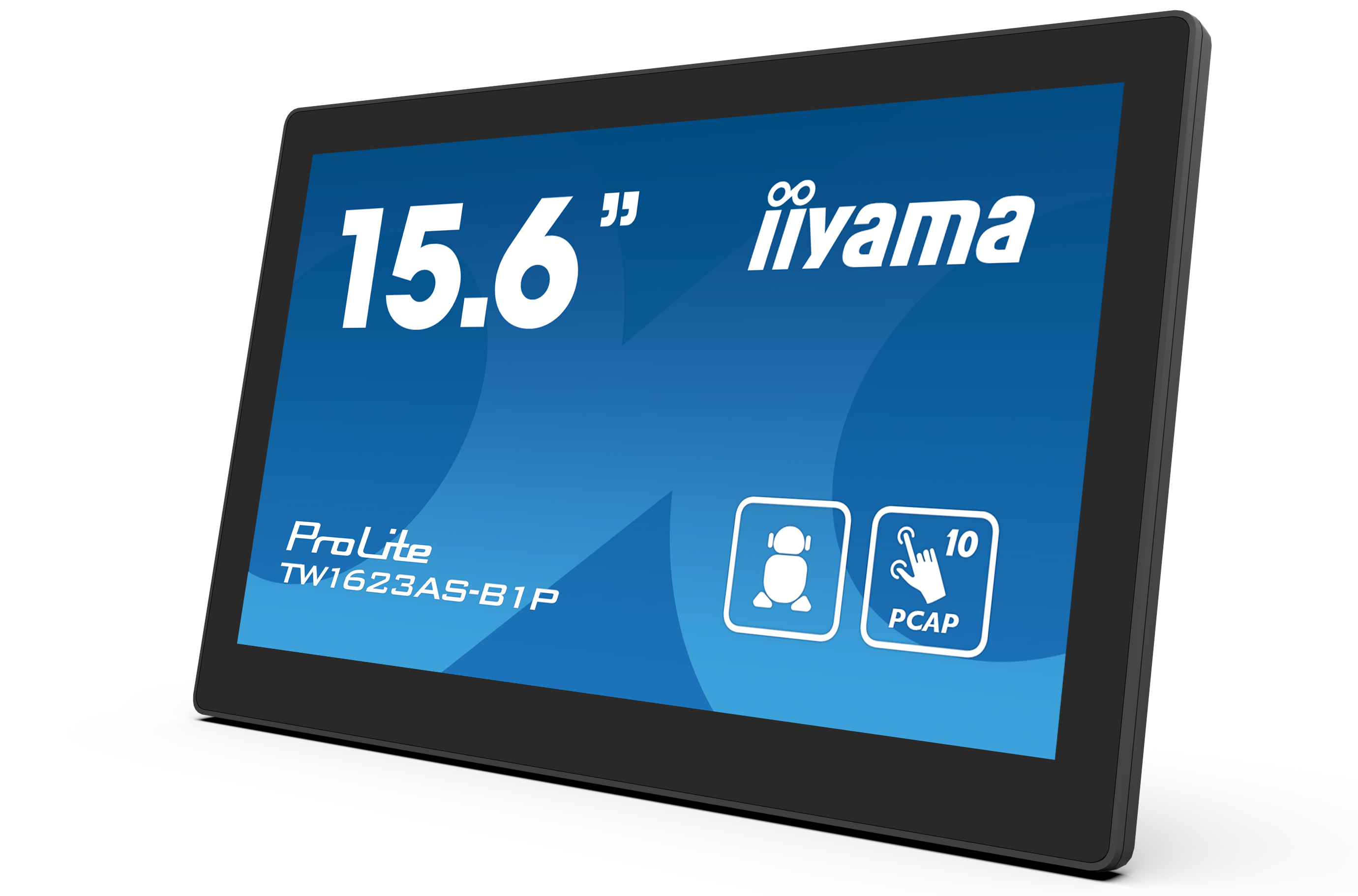 Iiyama ProLite TW1623AS-B1P - Android-PC - Touchpanel-PC - 1 RK3568 / 2 GHz - RAM 4 GB - SSD - eMMC 32 GB - Cortex-A55 - Bluetooth 5.2 - WLAN: 802.11a/b/g/n/ac, Bluetooth 5.2 - Android 13 - Monitor: LED 39.6 cm (15.6")