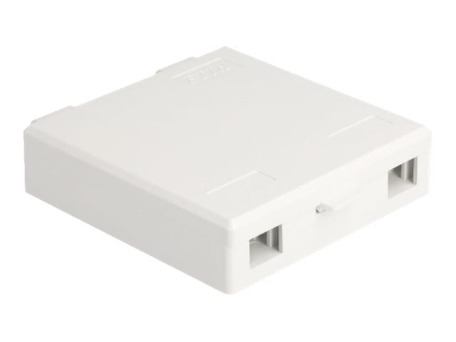 Delock Glasfaser-Anschlussdose - geeignet für