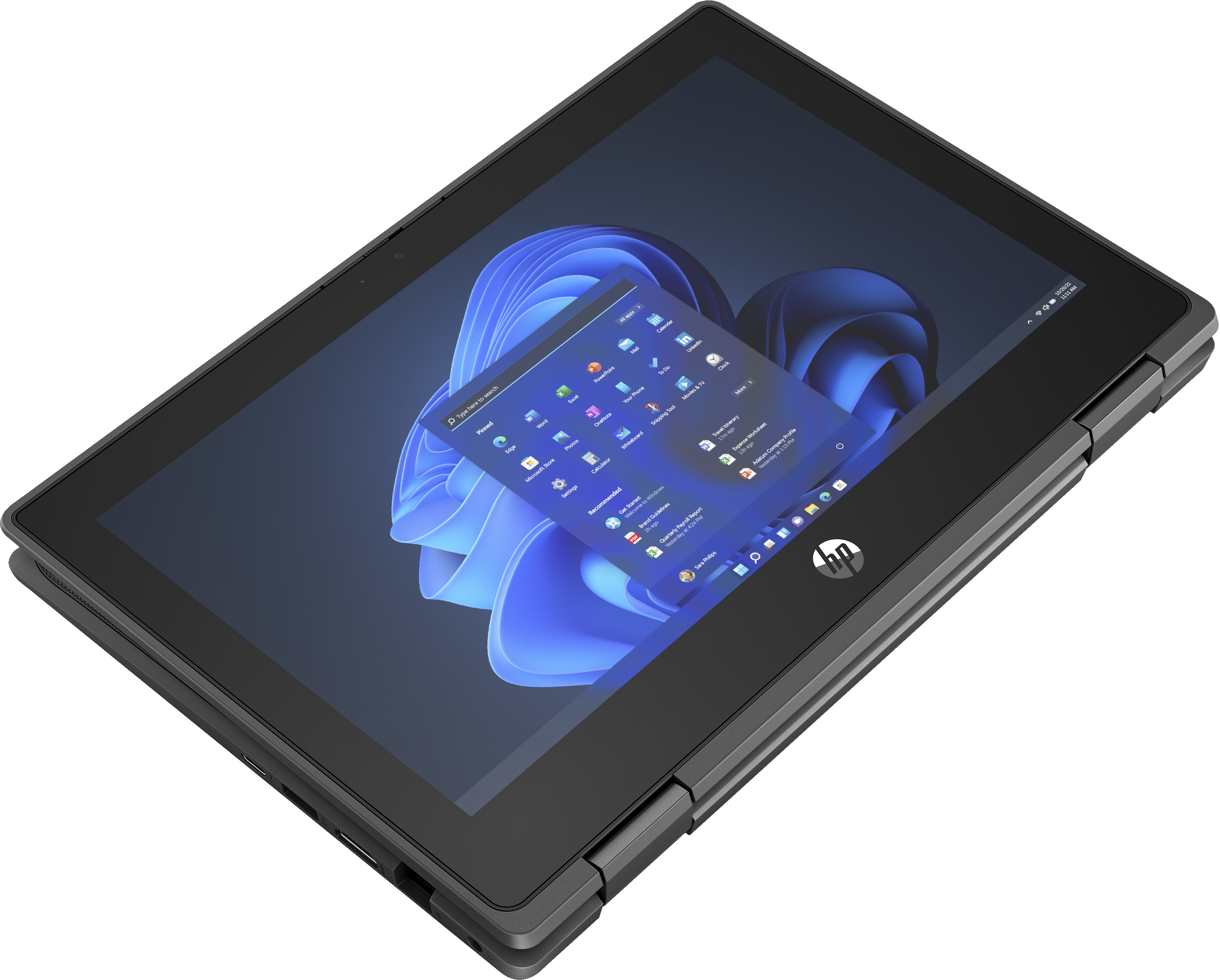 HP Pro x360 Fortis 11 G10 Notebook - Flip-Design - Intel Core i3 1210U / 1 GHz - Win 11 Pro - UHD Graphics - 8 GB RAM - 256 GB SSD NVMe, HP Value - 29.5 cm (11.6")