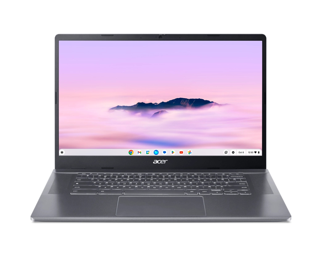 Acer Chromebook Plus 515 CB515-2HT - Intel Core i5 1235U / 1.3 GHz - Chrome OS - Intel Iris Xe Grafik - 16 GB RAM - 256 GB SSD - 39.6 cm (15.6")