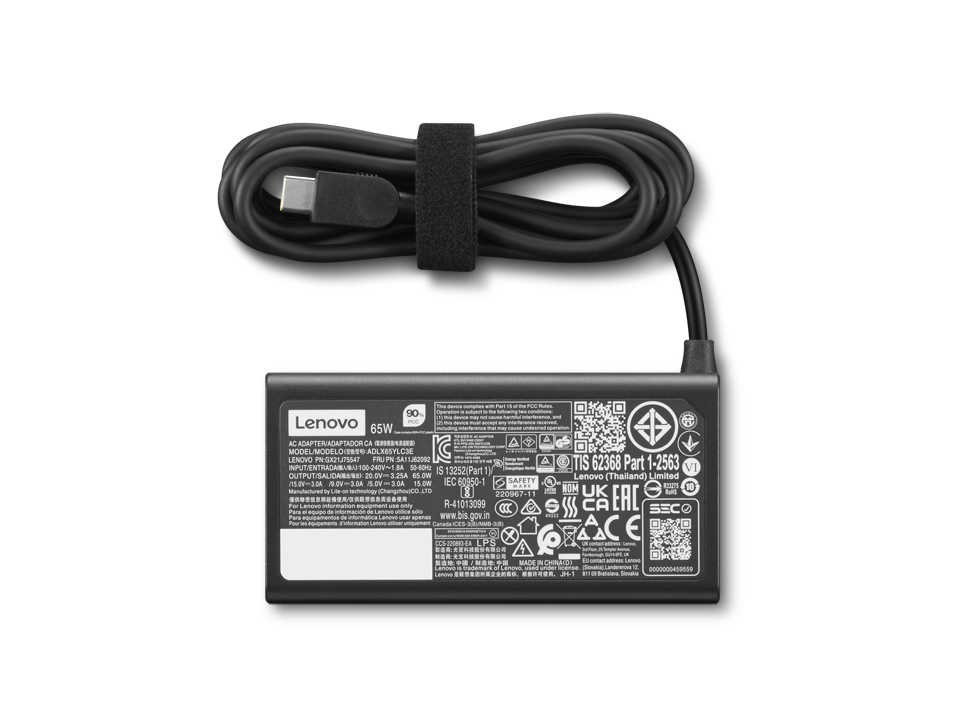 Lenovo USB-C Netzteil - Wechselstrom 100-240