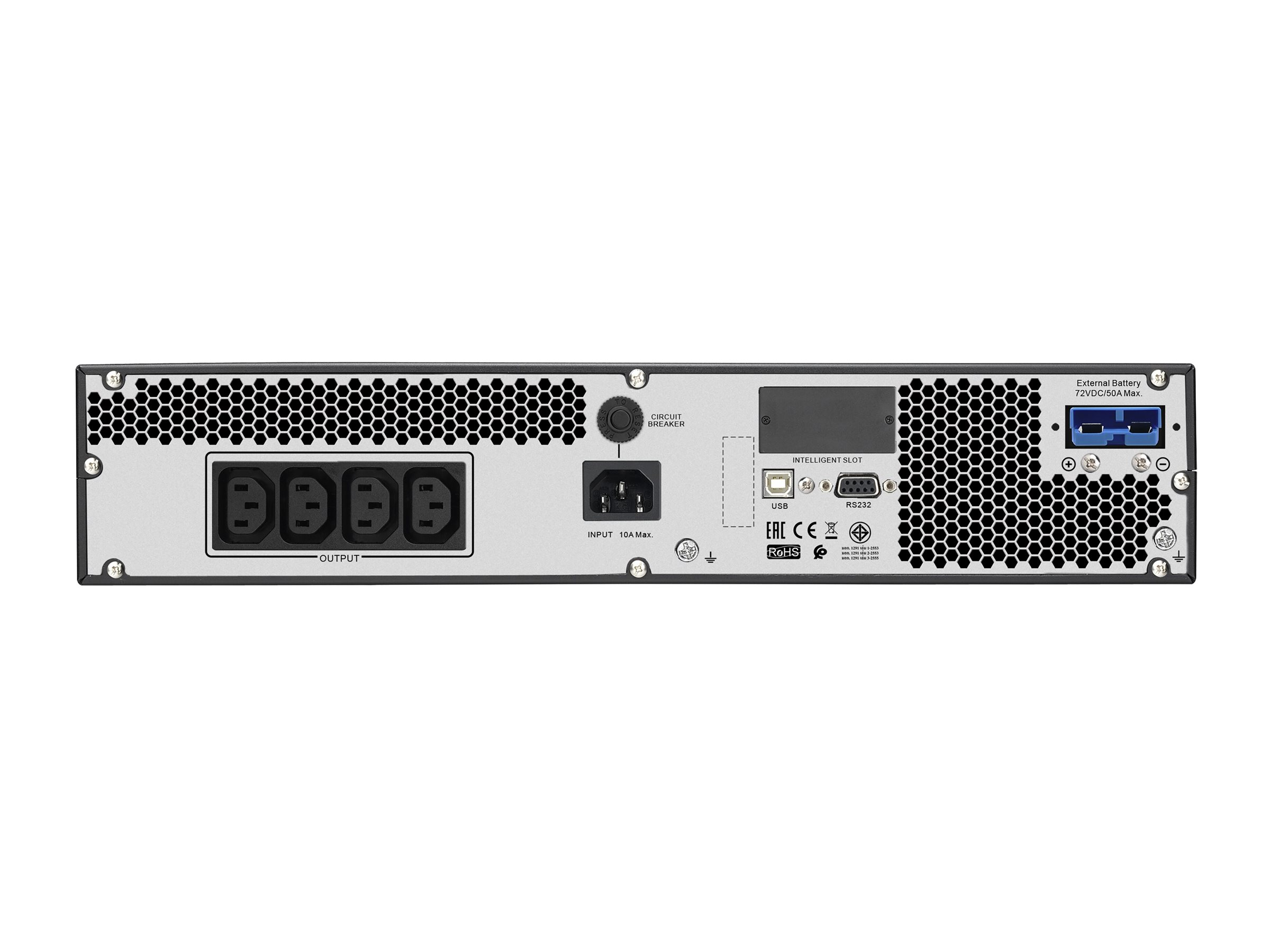 APC Easy UPS SRV SRV2KRILRK - USV (Rack - einbaufähig) - Online-USV