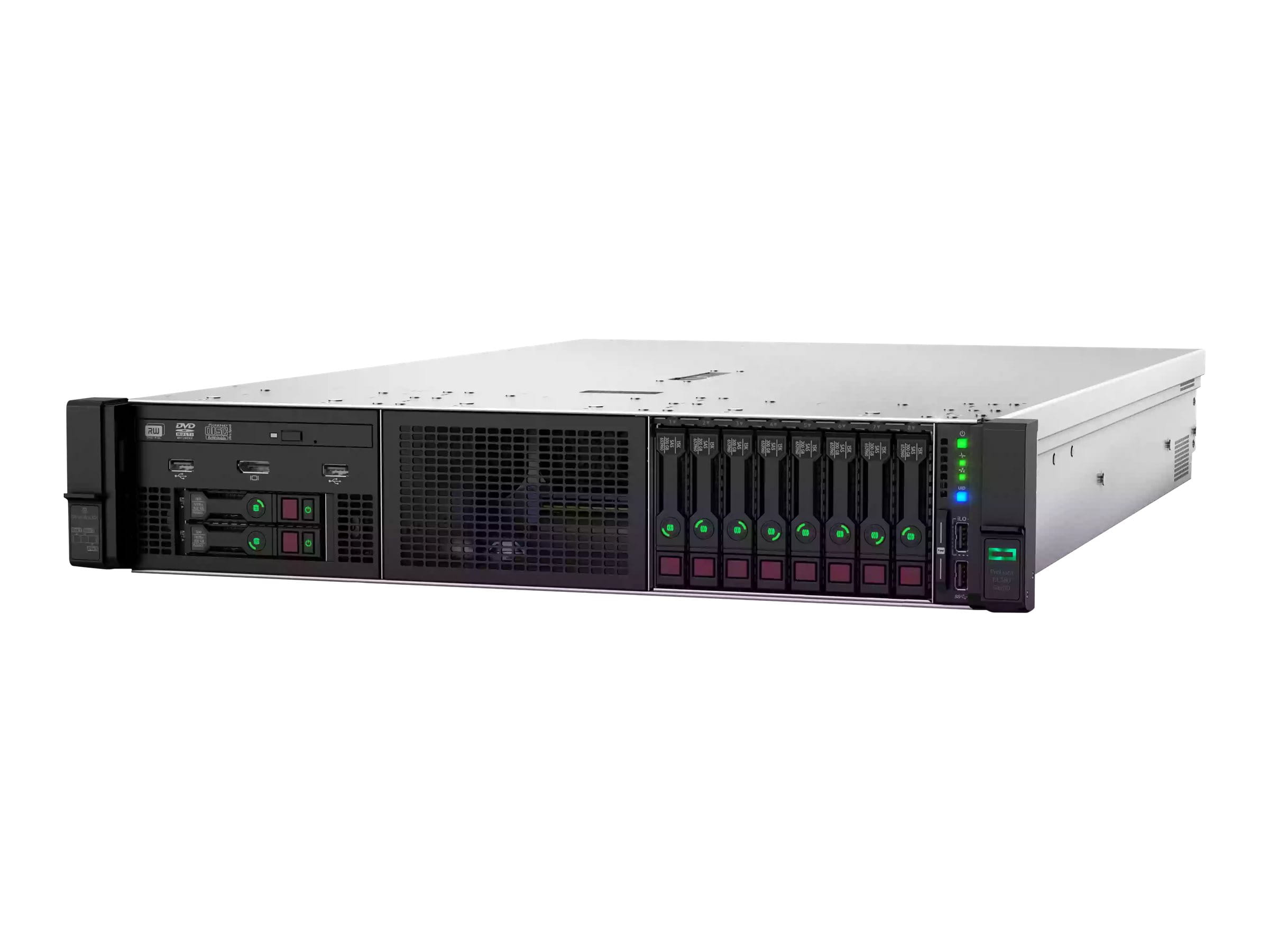 HPE ProLiant DL380 Gen10 Network Choice - 2U - zweiweg - 1 x Xeon Gold 5218R / 2.1 GHz - RAM 32 GB - SATA/SAS - Hot-Swap 6.4 cm (2.5")