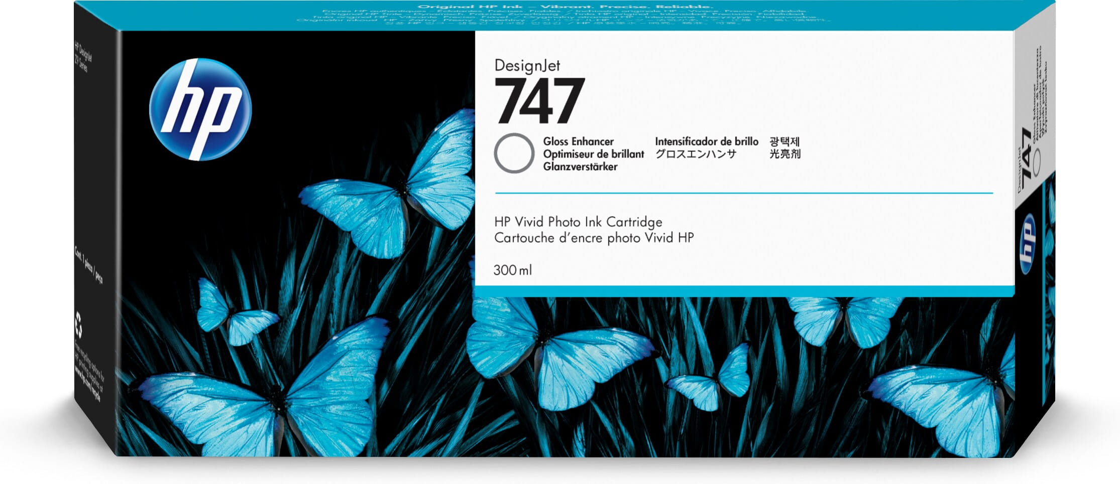 HP 747 - 300 ml - Gloss Enhancer - Original - DesignJet