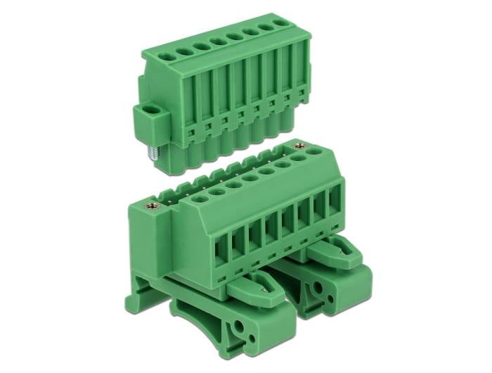 Delock Netzanschlussadapter-Kit - grün