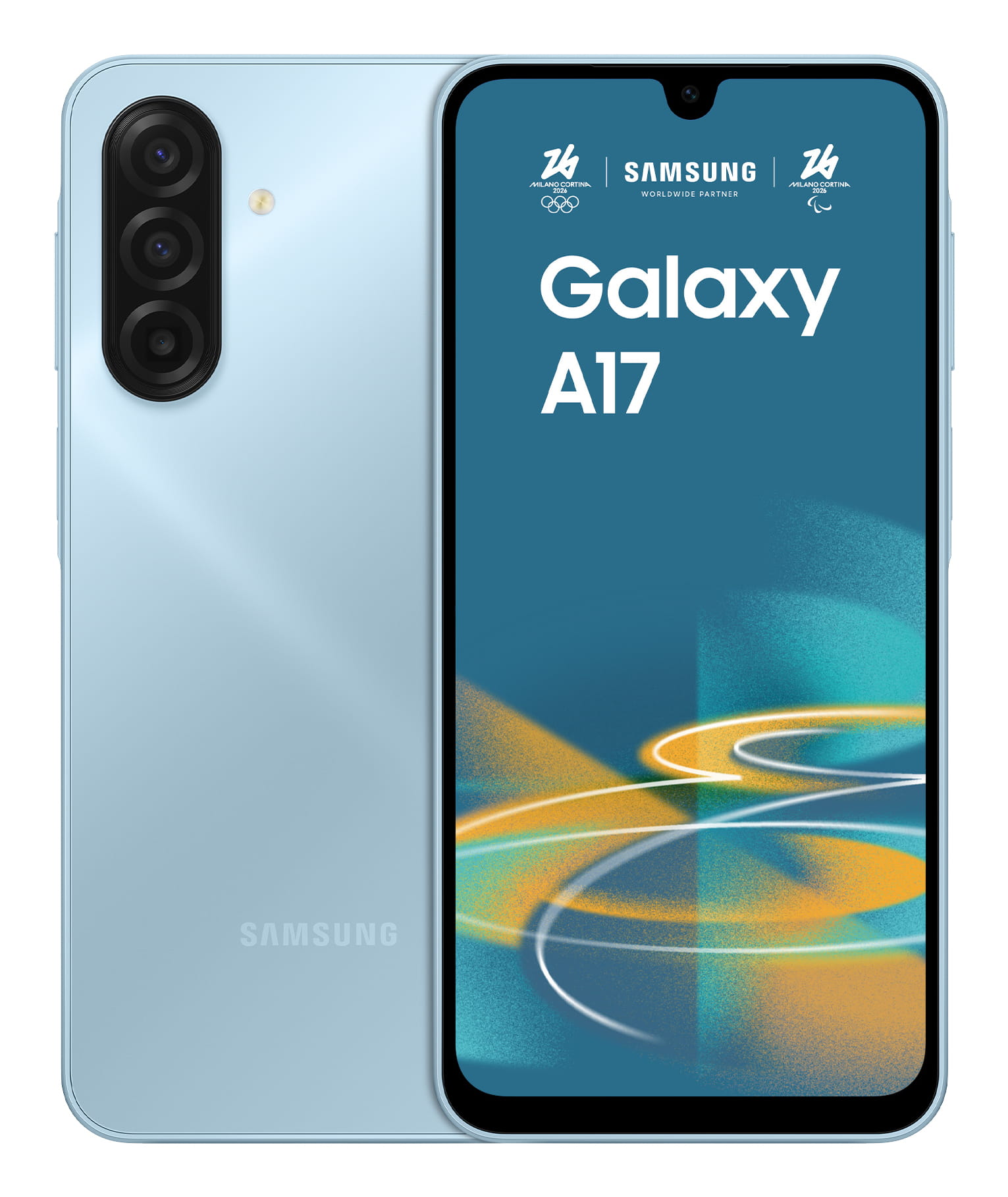 Samsung Galaxy A17, 17 cm (6.7"), 1080 x 2340 Pixel, 8 GB, 256 GB, 50 MP, Hellblau