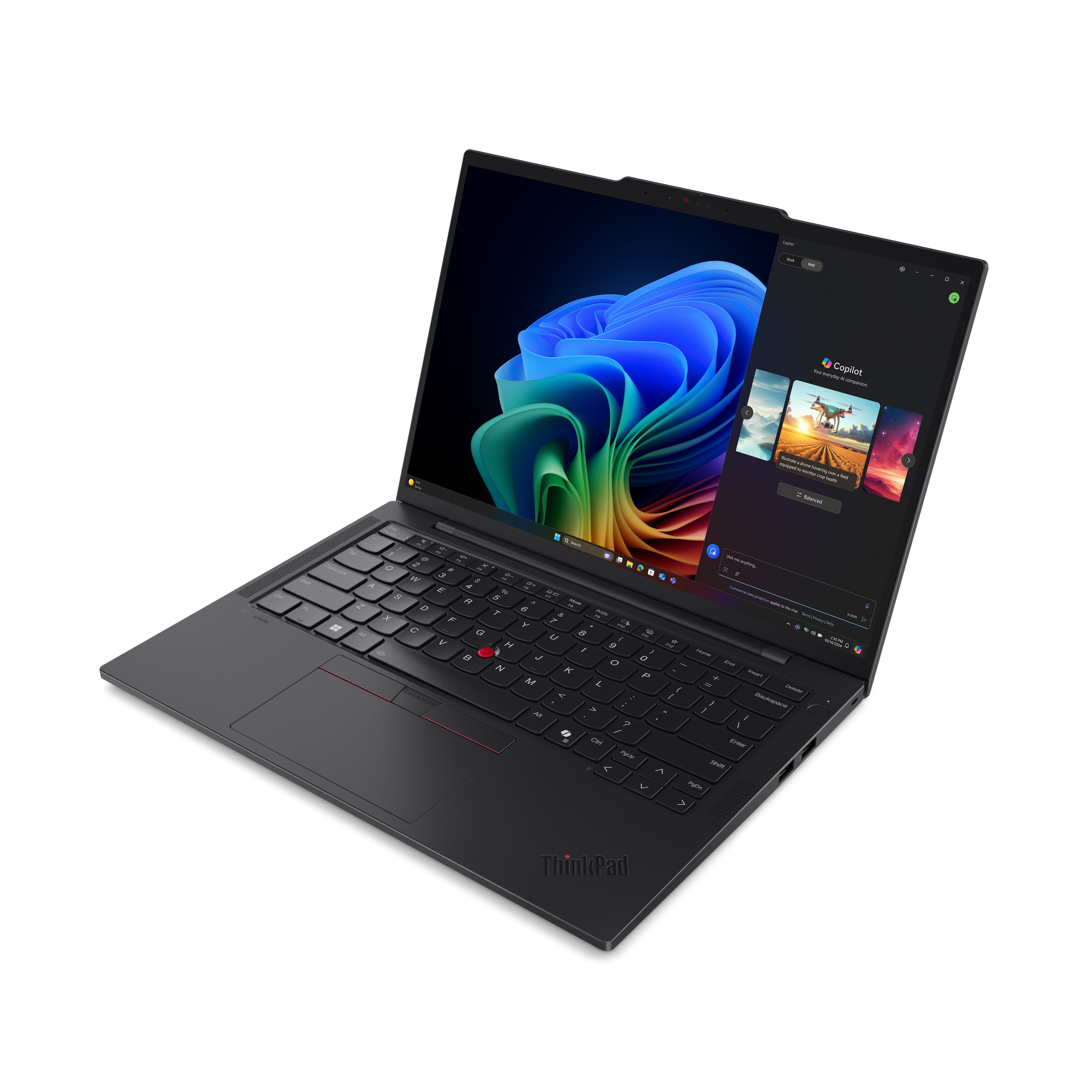 Lenovo ThinkPad T14s Gen 6 21M1 - 180°-Scharnierdesign - AMD Ryzen AI 7 PRO 360 / 2 GHz - Win 11 Pro - Radeon 880M - 32 GB RAM - 1 TB SSD TCG Opal Encryption 2, NVMe, Performance - 35.6 cm (14")