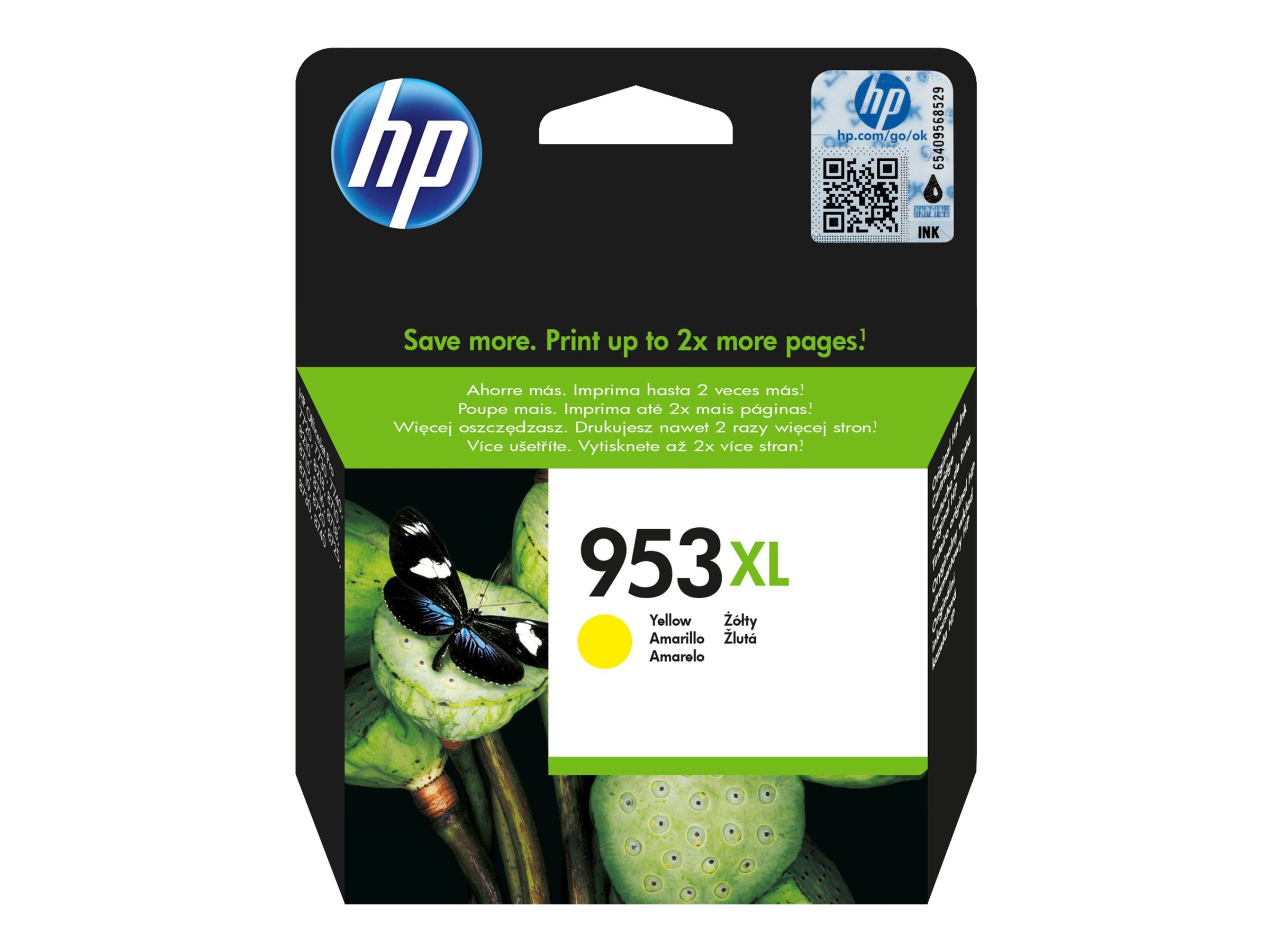 HP 953XL - 18 ml - Hohe Ergiebigkeit - Gelb - original