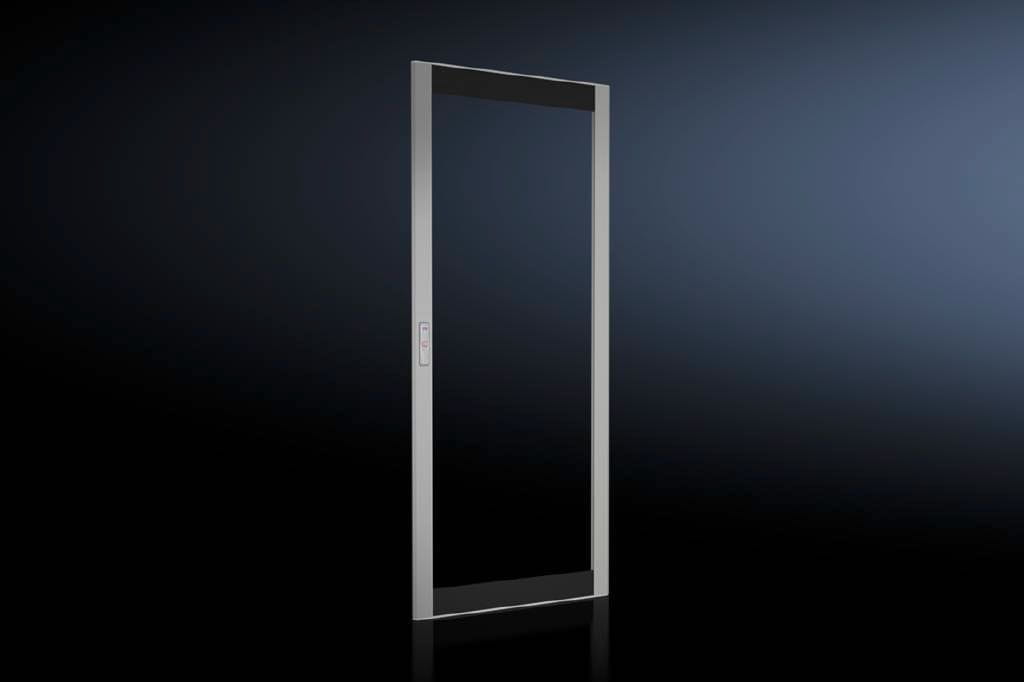 Rittal 8618.030, Tür, Schwarz, Grau, Transparent, Aluminium, IP55, 800 mm, 2000 mm