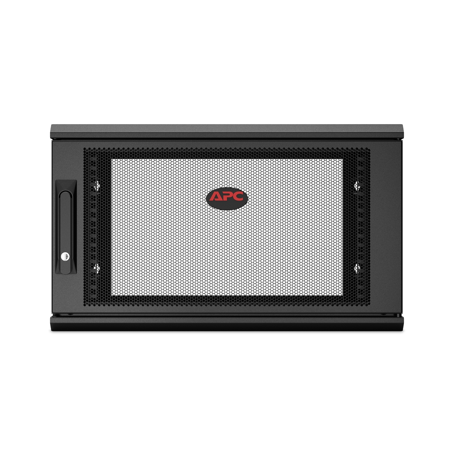 APC NetShelter WX AR106SH6 - Gehäuse - geeignet für Wandmontage - Schwarz - 6U - 48.3 cm (19")