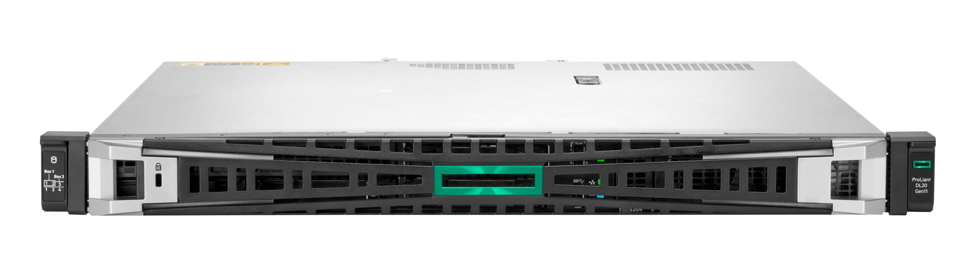 HPE ProLiant DL20 Gen11 - 4U - 1-Weg - 1 x Xeon 6325P / 3.5 GHz - RAM 32 GB - SATA/SAS/NVMe - Hot-Swap 6.4 cm (2.5")
