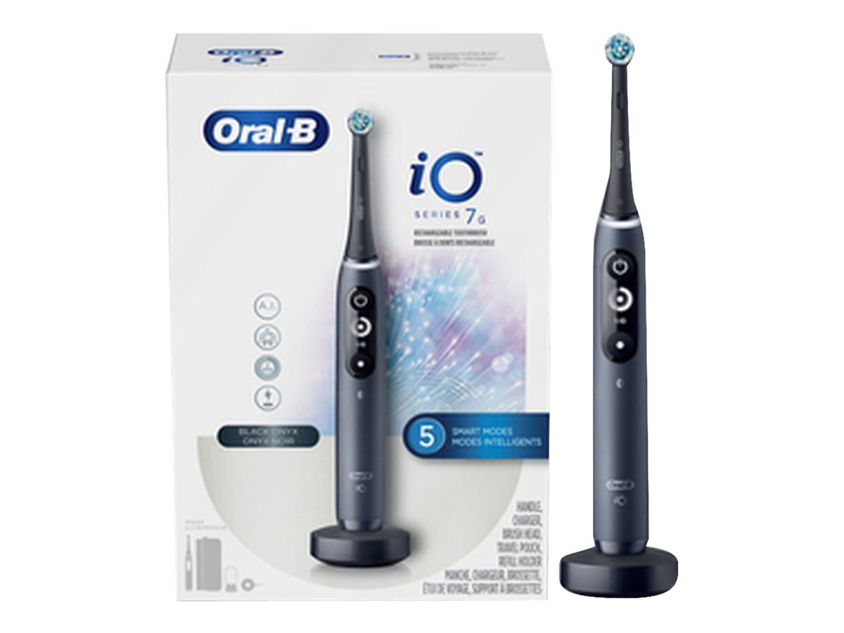Braun Oral-B iO Series 7N - Zahnbürste - Onyx Black