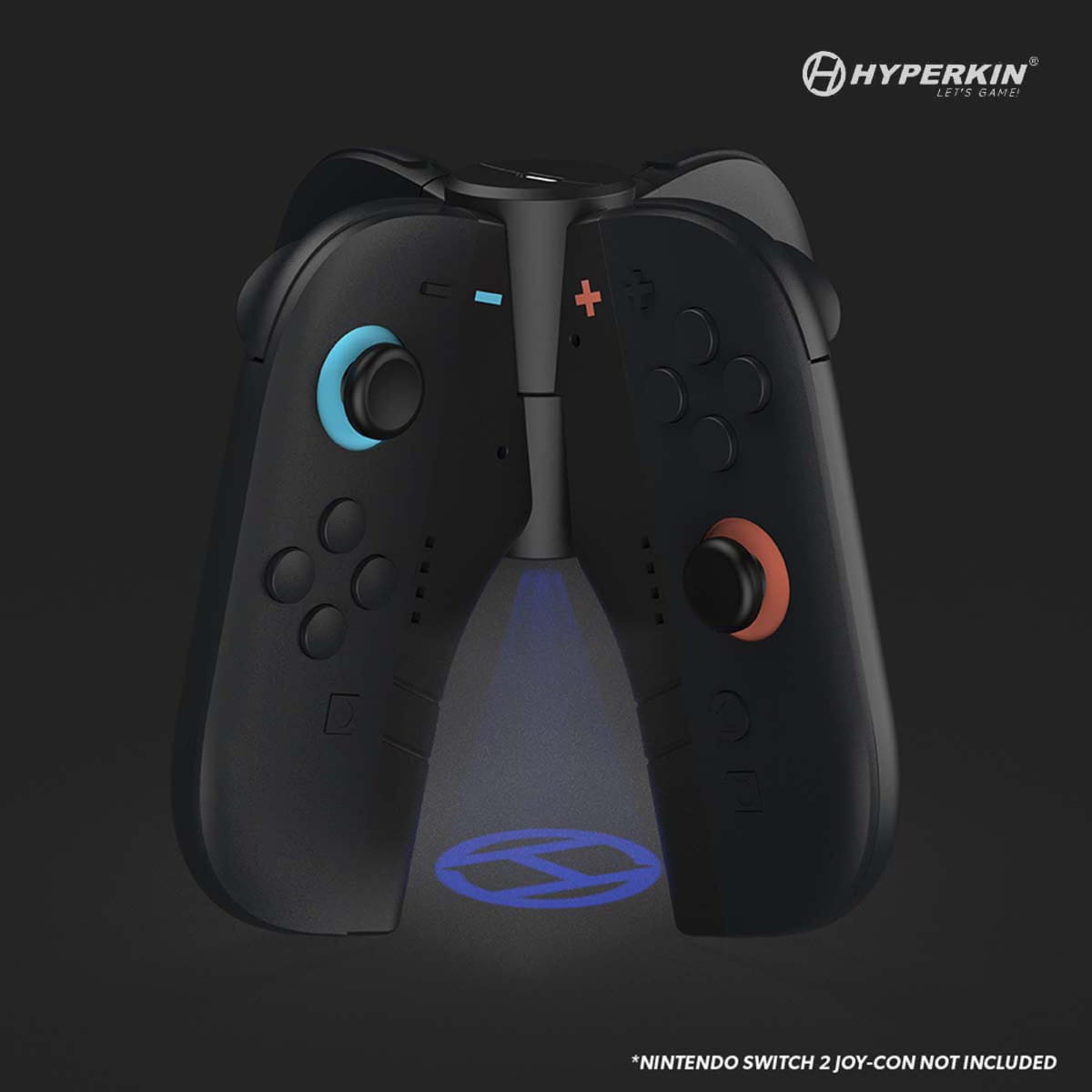 Hyperkin UltraBeam II, Nintendo Switch 2, Ladestation, Schwarz, USB, 1 Stück(e), 101,6 mm