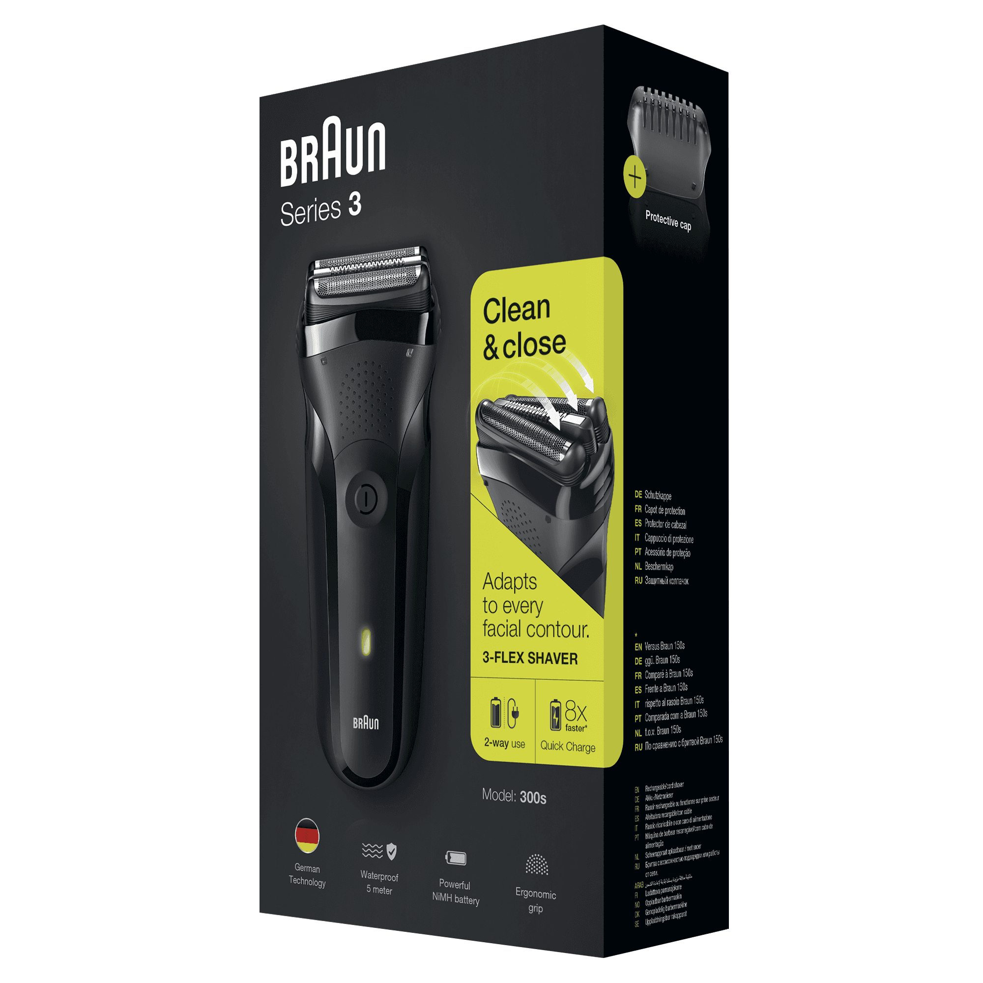 Braun Series 3 300s - Rasierer - schnurlos