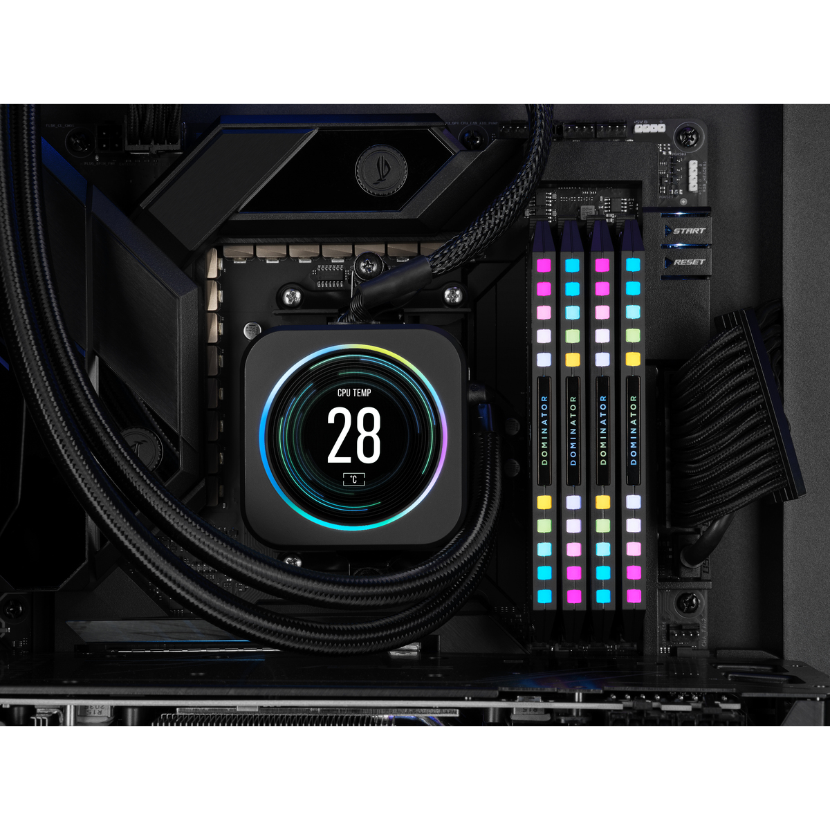Corsair Dominator Platinum RGB - DDR5 - Kit - 64 GB: 4 x 16 GB