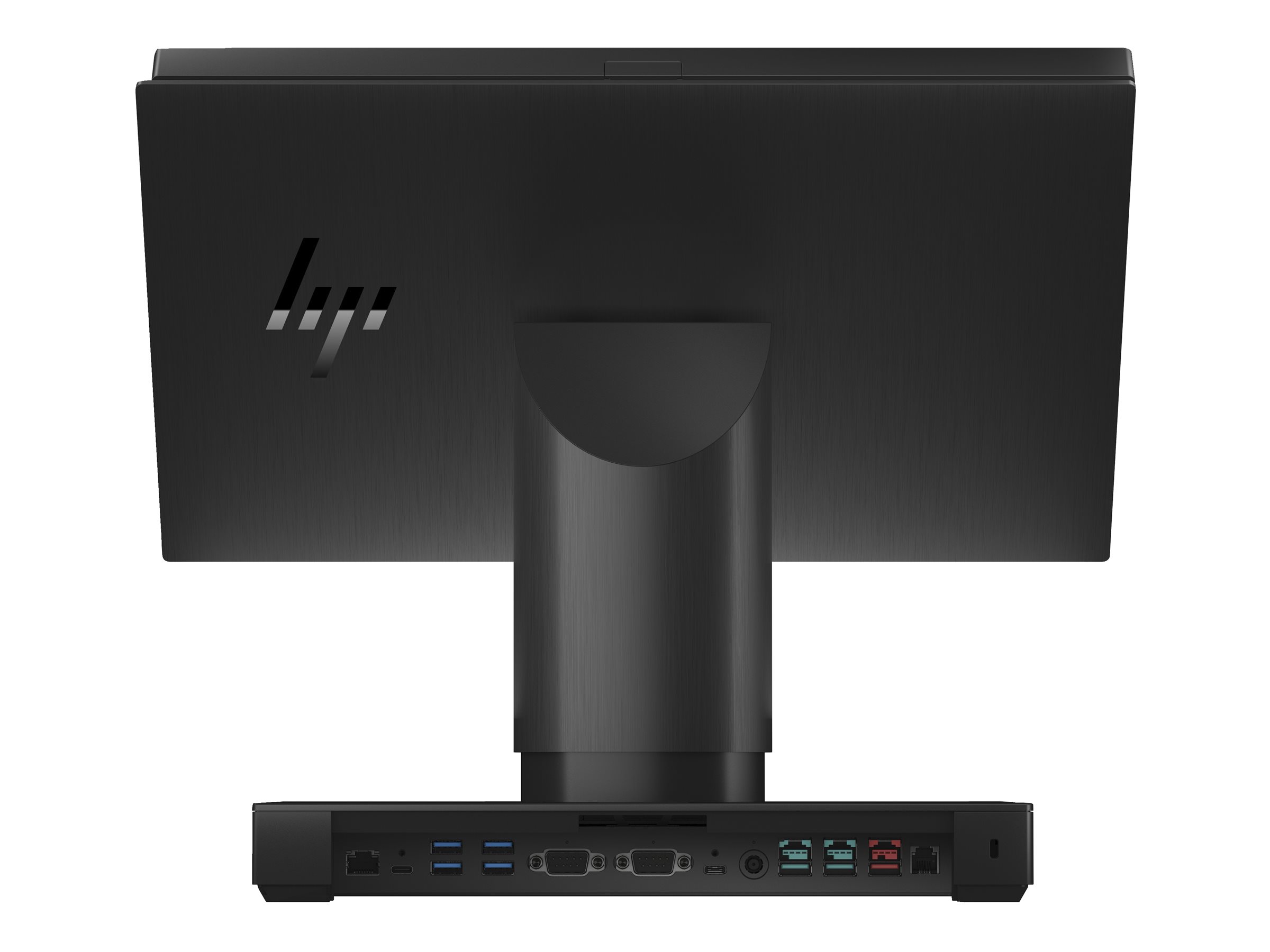 HP Engage One Pro - All-in-One - 1 x Core i3 10100E / 3.2 GHz - RAM 4 GB - SSD 256 GB - NVMe, TLC - UHD Graphics 630 - 1GbE, Bluetooth 5.2 - WLAN: 802.11a/b/g/n/ac/ax, Bluetooth 5.2 - Win 10 IoT Enterprise - Monitor: LED 39.6 cm (15.6")
