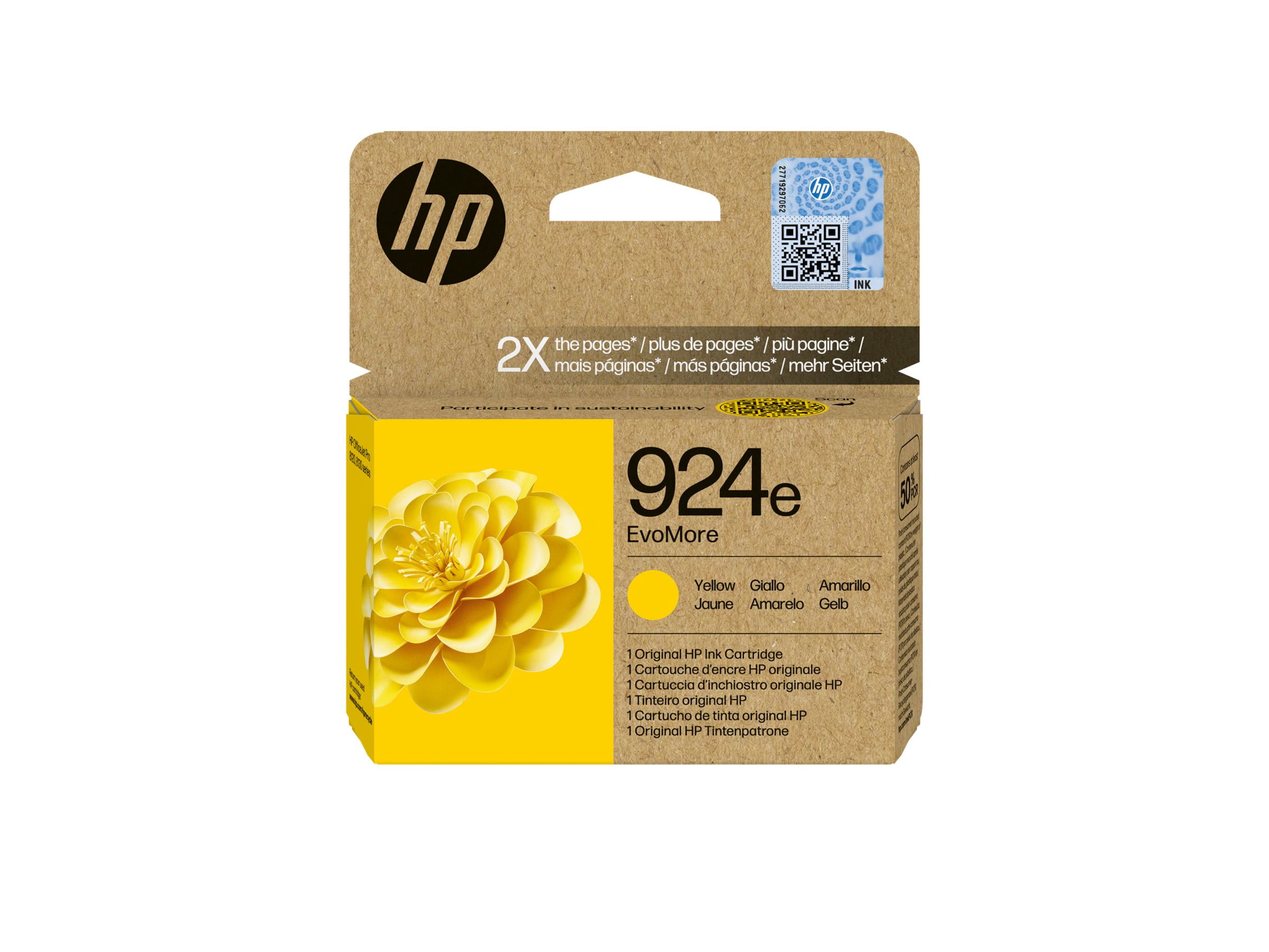 HP 924e EvoMore - Gelb - original - Tintenpatrone