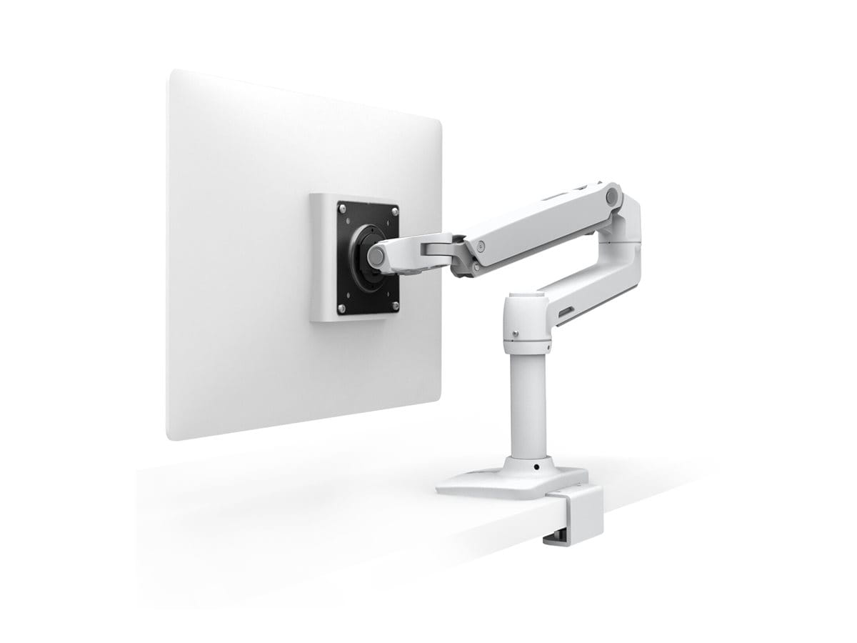Ergotron LX - Befestigungskit (Gelenkarm, Stange, Unterbau, C-Klemme) - Konstante Krafttechnologie - für LCD-Display - Aluminium, Stahl - weiß - Bildschirmgröße: bis zu 81,3 cm (bis zu 32 Zoll)