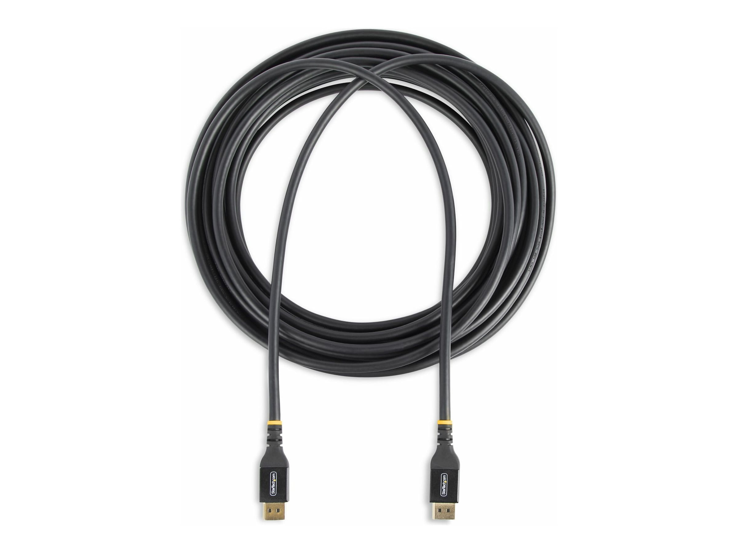 StarTech.com 15 m Aktives DisplayPort Kabel 1.4 VESA Zertifiziert, 8K - DisplayPort-Kabel - DisplayPort (M)
