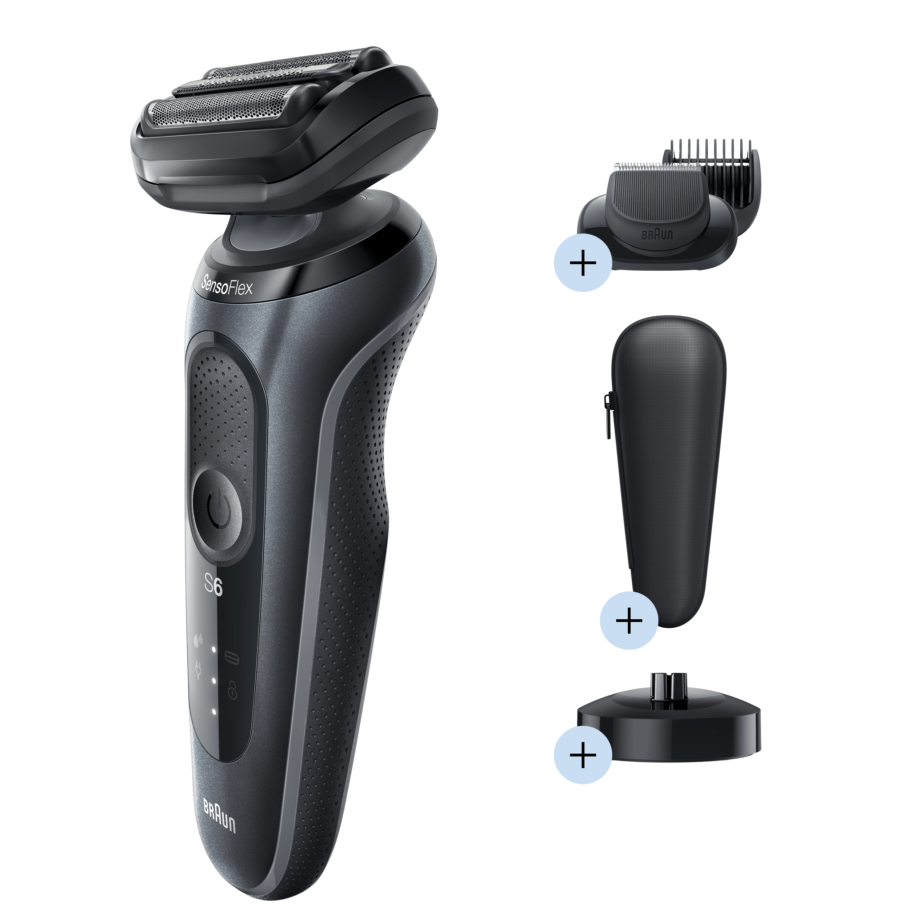 Braun Series 6 60-N4500cs - Rasierer - schnurlos