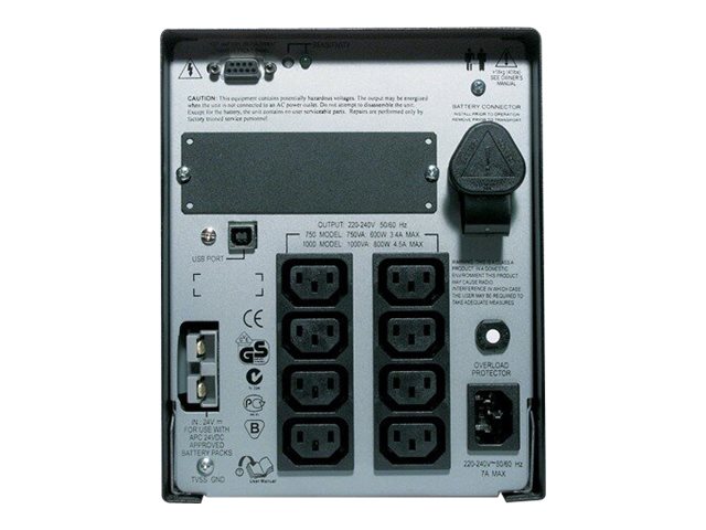APC Smart-UPS 1000VA XL USB & Serial - USV - Wechselstrom 230 V - Line-Interactive-USV