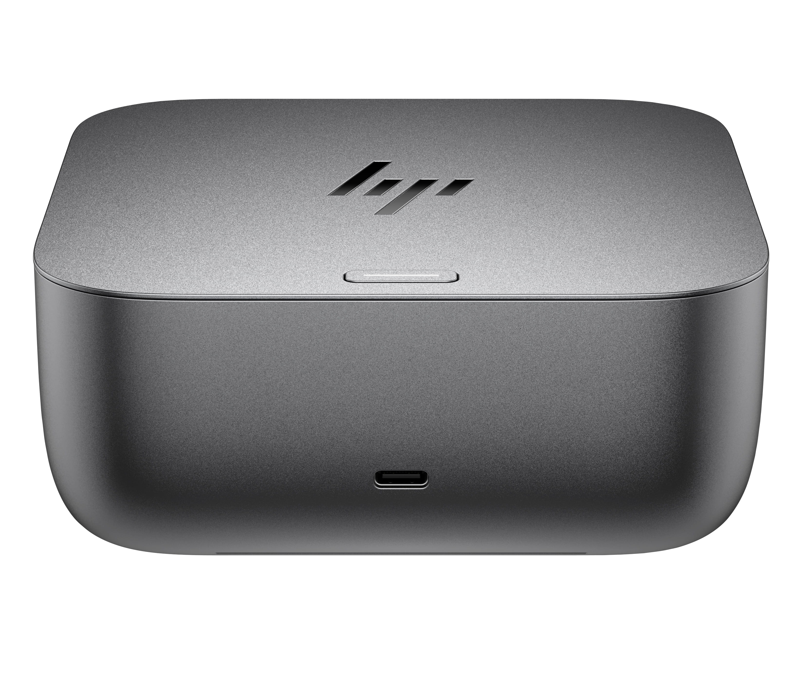 HP Thunderbolt 4 Ultra 180 W G6 Dockingstation, Kabelgebunden, Thunderbolt 4, 180 W, 10,100,1000,2500 Mbit/s, Grau, 8K Ultra HD