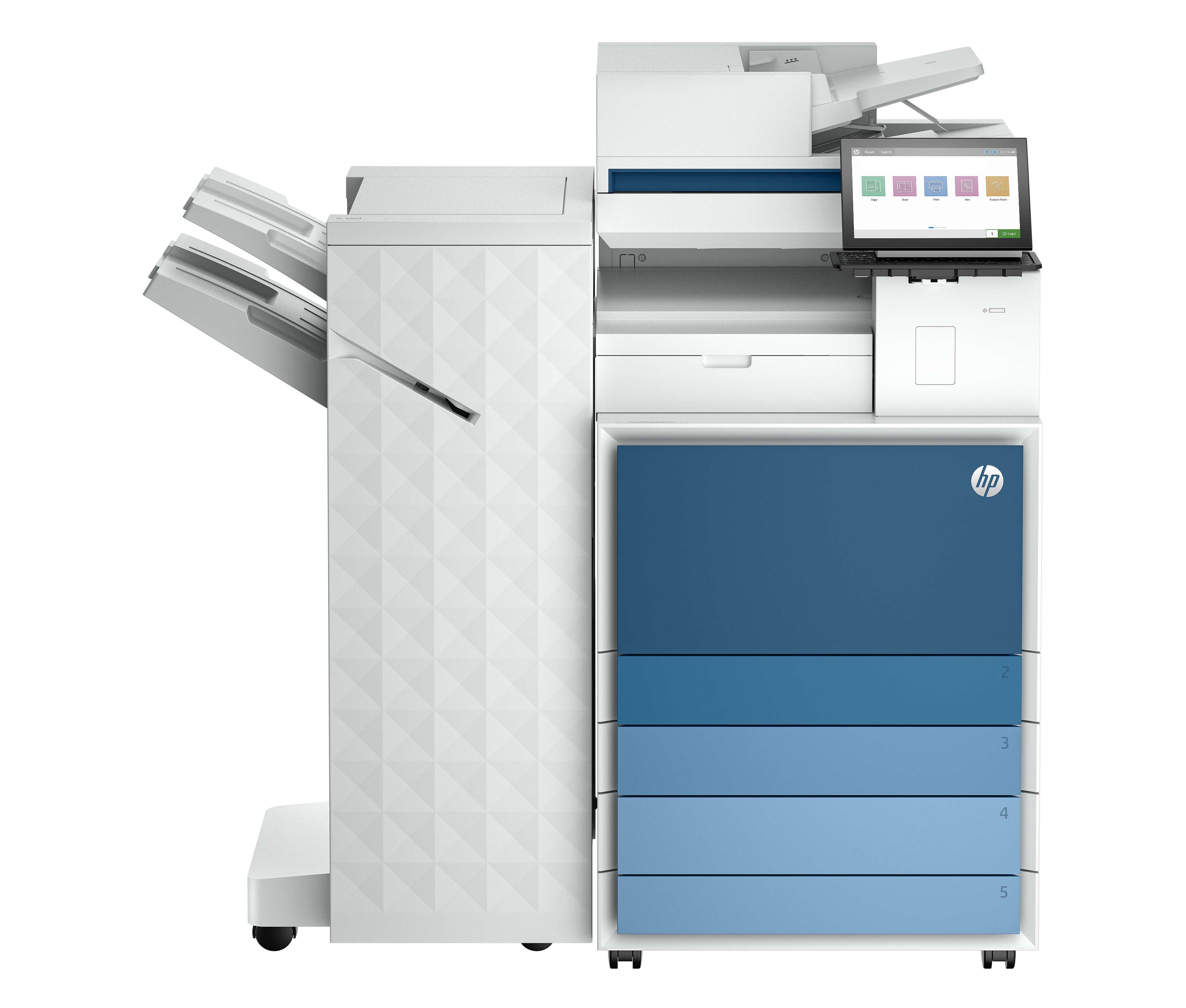 HP LaserJet Enterprise Flow MFP 8601z+ - Multifunktionsdrucker - s/w - Laser - A3 (297 x 420 mm)