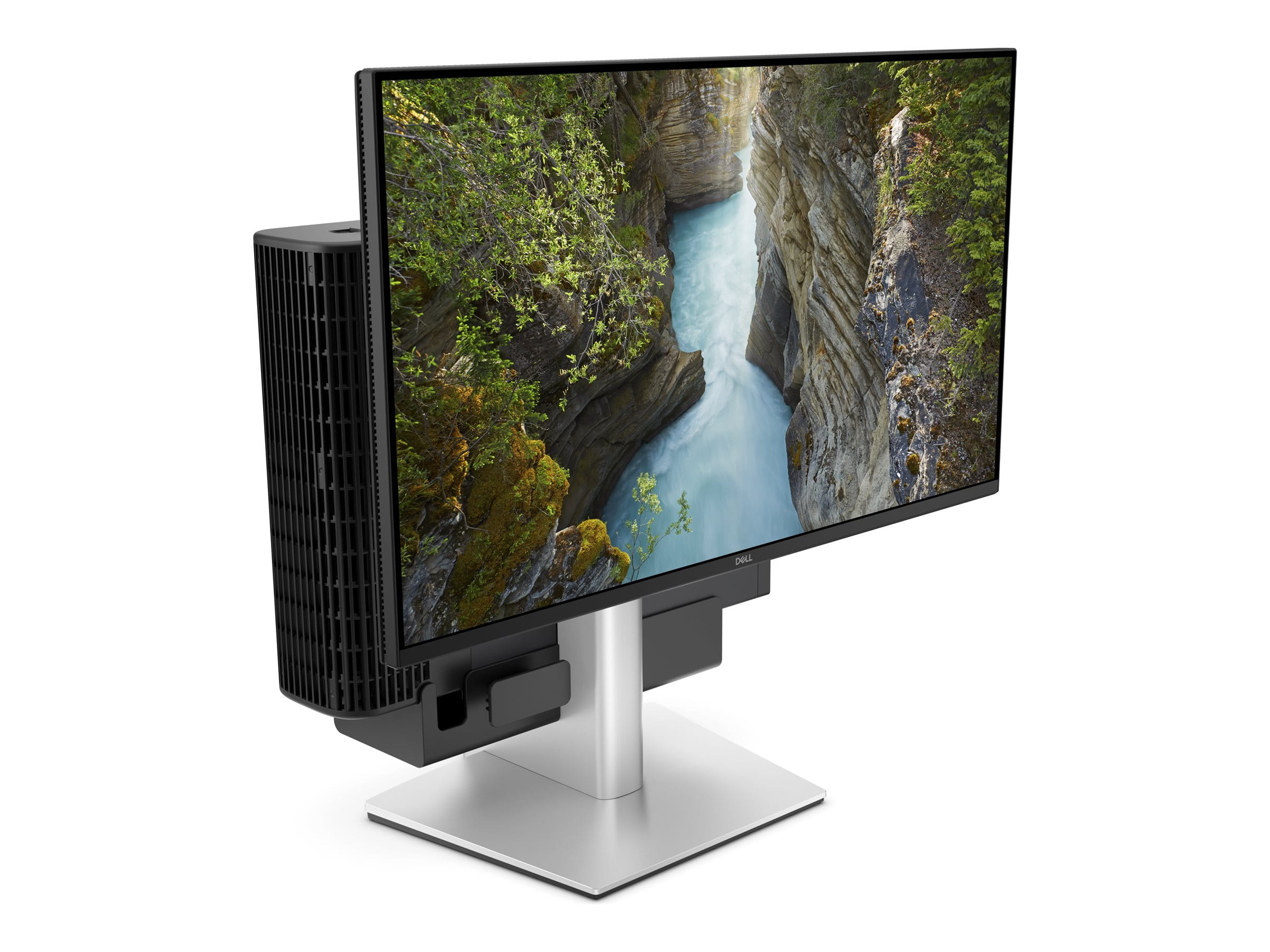 Dell Pro Slim QCS1250 - Slim Desktop - Core Ultra 5 235 / 3.4 GHz - RAM 16 GB - SSD 512 GB - NVMe - Intel Graphics - 1GbE, Bluetooth, Wi-Fi 6E - WLAN: Bluetooth, 802.11a/b/g/n/ac/ax (Wi-Fi 6E)