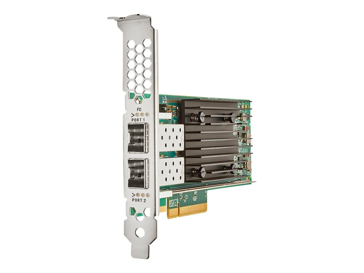 HPE SN1700Q - Hostbus-Adapter - PCIe 4.0 x8 Low-Profile - 64Gb Fibre Channel (Short Wave)