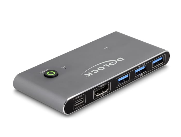 Delock KVM-/Audio-/USB-Switch - HDMI 8K60