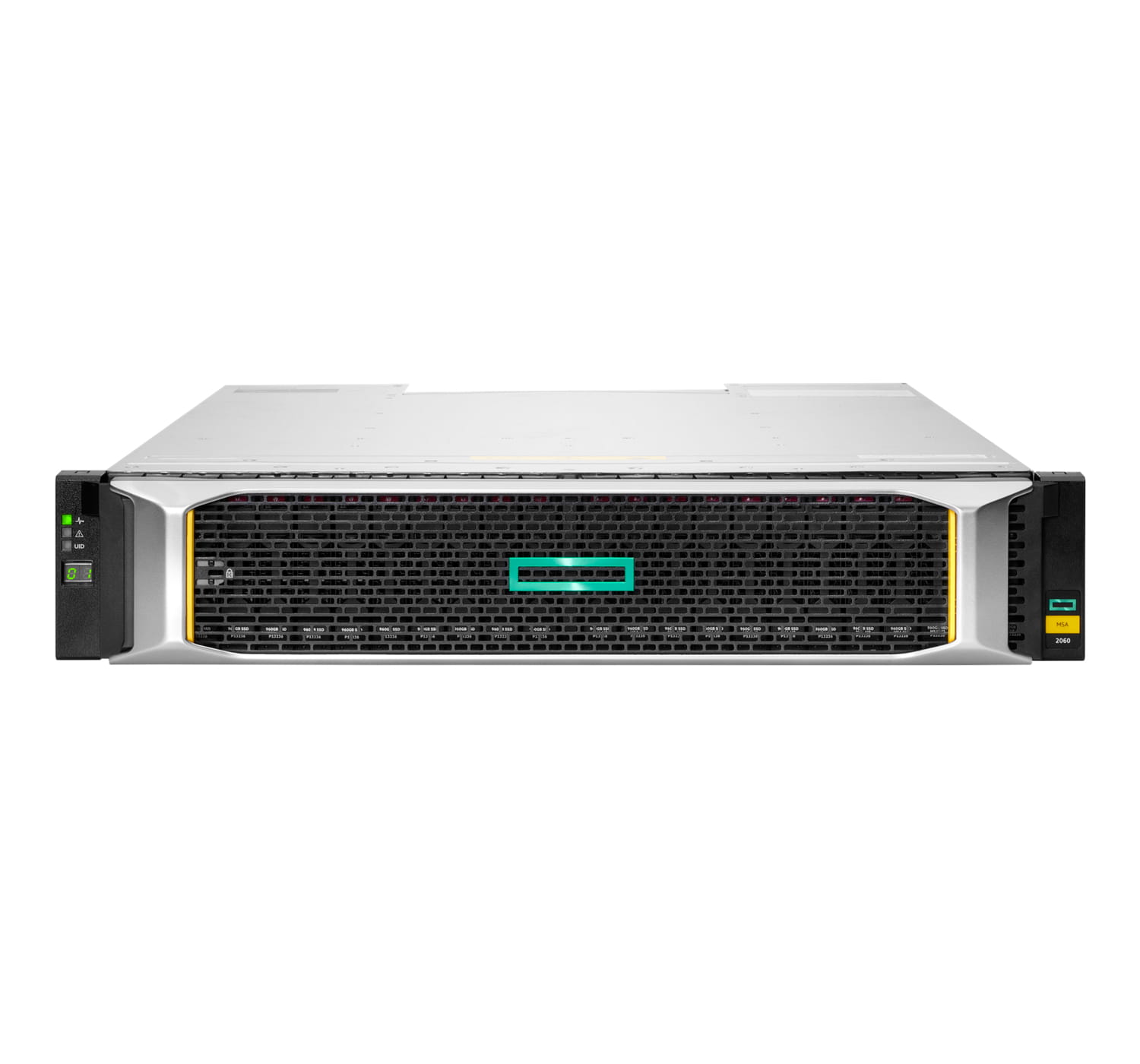 HPE Modular Smart Array 2060 10GbE iSCSI SFF Storage - 6th Generation - Festplatten-Array - 0 TB - 24 Schächte (SAS-3)