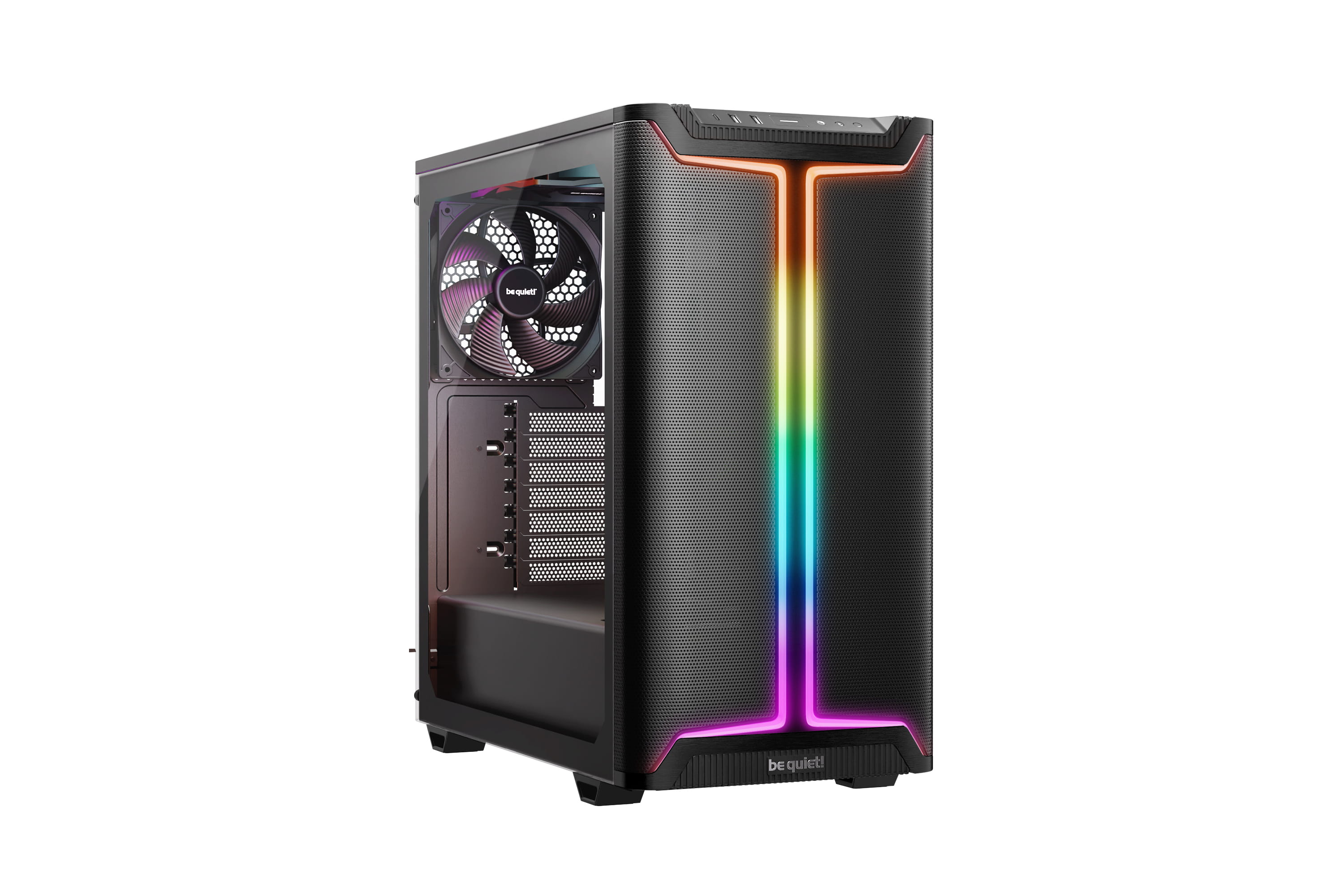 Be Quiet! Pure Base 501 DX - Midi-Tower - ATX - Seitenteil mit Fenster (gehärtetes Glas)