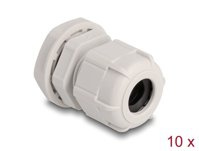 Delock Kabelverschraubung (M20) - Grau (Packung mit 10)