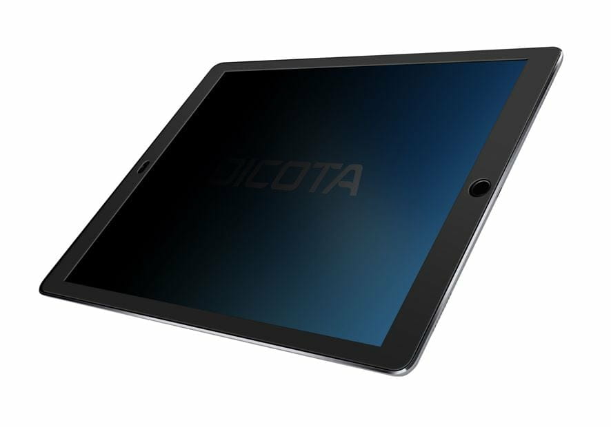 Dicota Secret - Bildschirmschutz für Tablet - mit Sichtschutzfilter - 2-Wege - Schwarz - für Apple 9.7-inch iPad (5. Generation, 6. Generation)