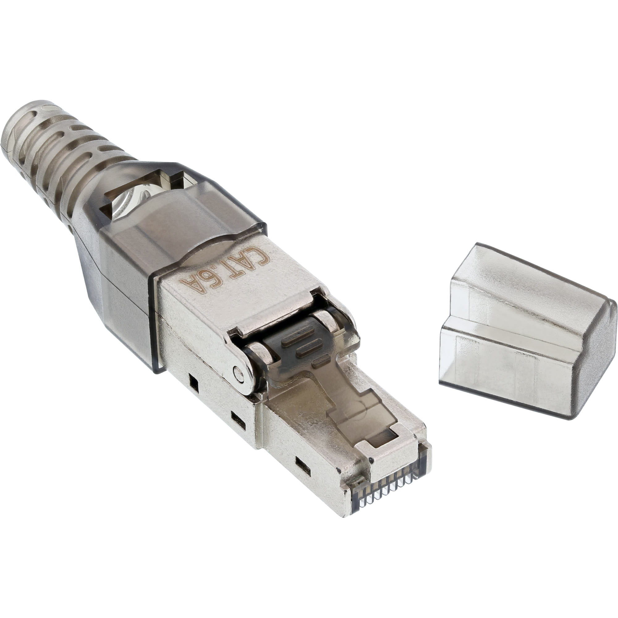 InLine RJ45 Stecker Cat.6A 500MHz - feldkonfektionierbar - geschirmt