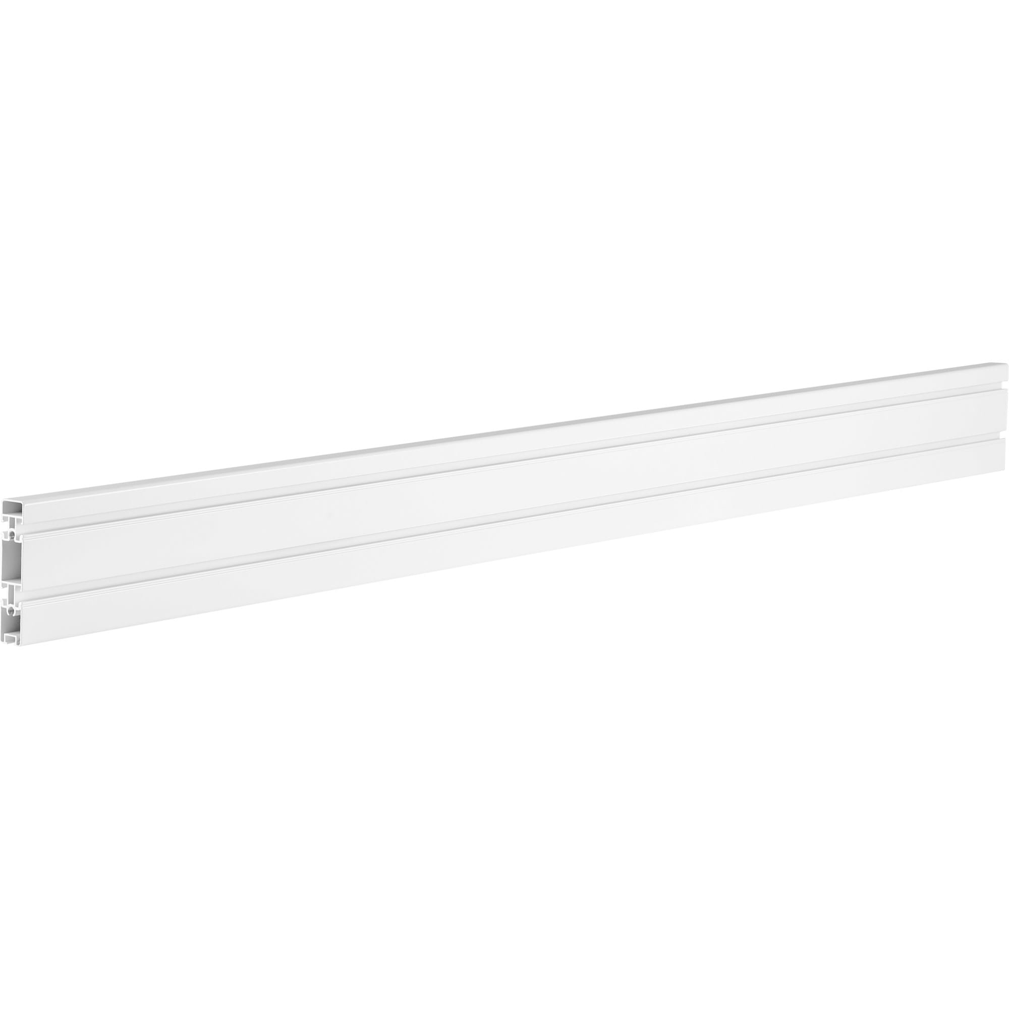 InLine Slatwall Panel Aluminium - für Wandhalterung - weiß - 1,2m