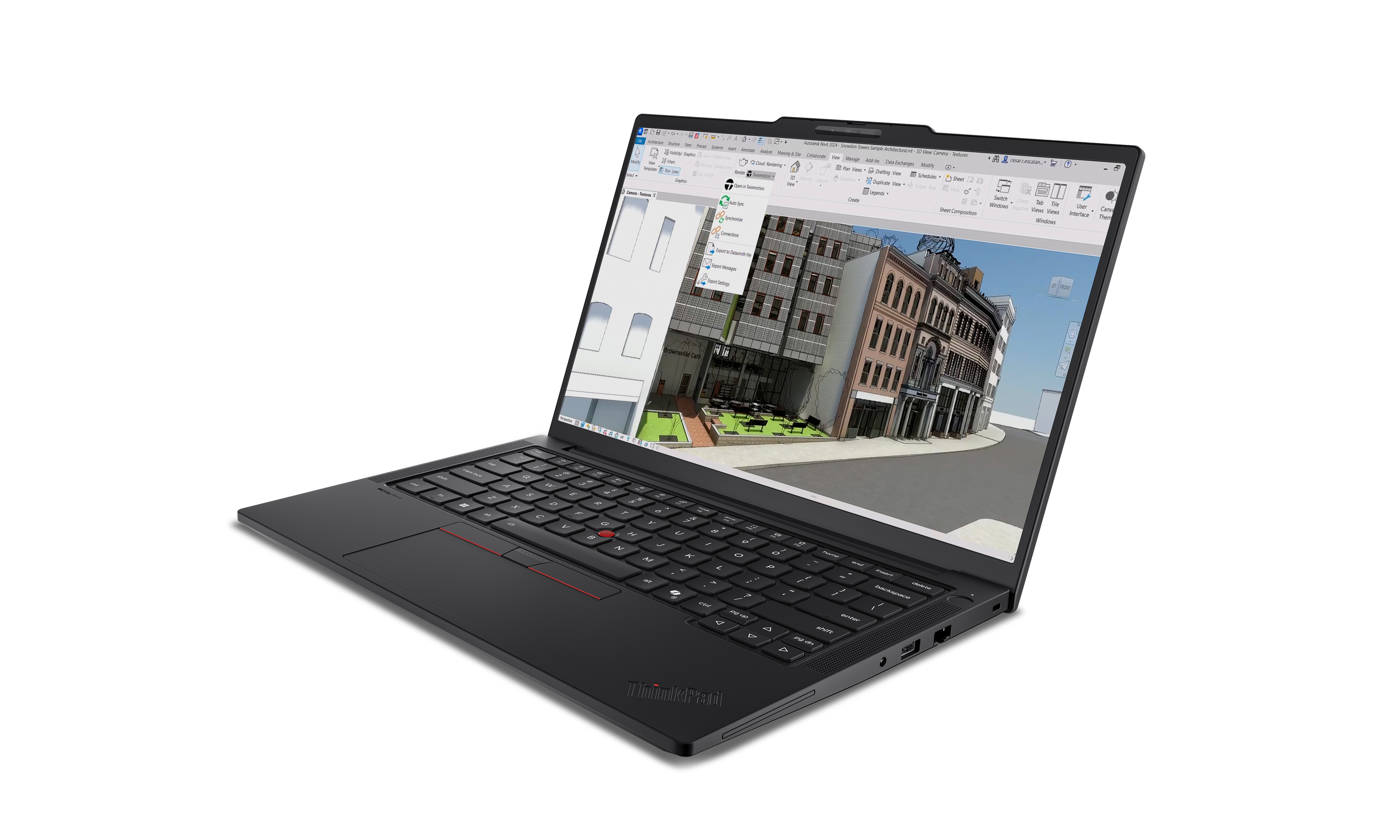 Lenovo ThinkPad P14s Gen 7 21X0 - AMD Ryzen AI 7 PRO 450 / 2 GHz - AMD PRO - Win 11 Pro - Radeon 860M - 48 GB RAM - 1 TB SSD TCG Opal Encryption 2, NVMe - 35.6 cm (14")