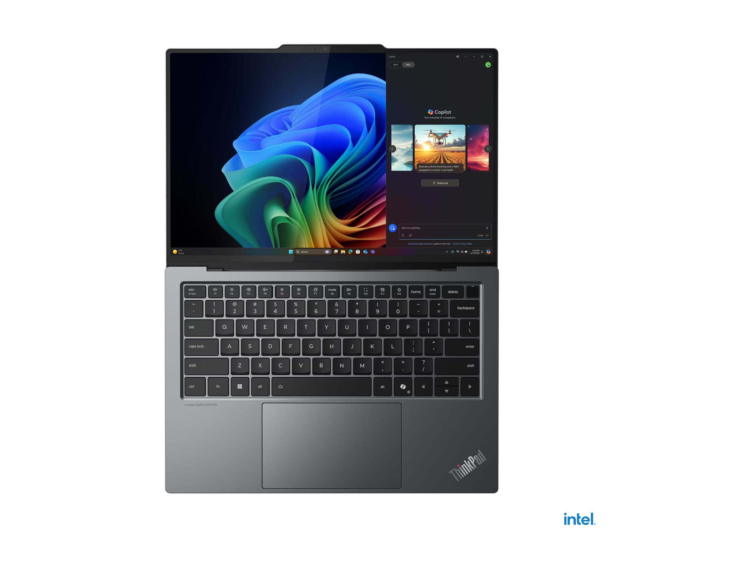 Lenovo ThinkPad X9-14 Gen 1 21QA Intel Core Ultra 5 228V / 2.1 GHz - Evo - Win 11 Pro - Arc Graphics 130V - 32 GB RAM - 512 GB SSD NVMe - 35.6 cm (14")