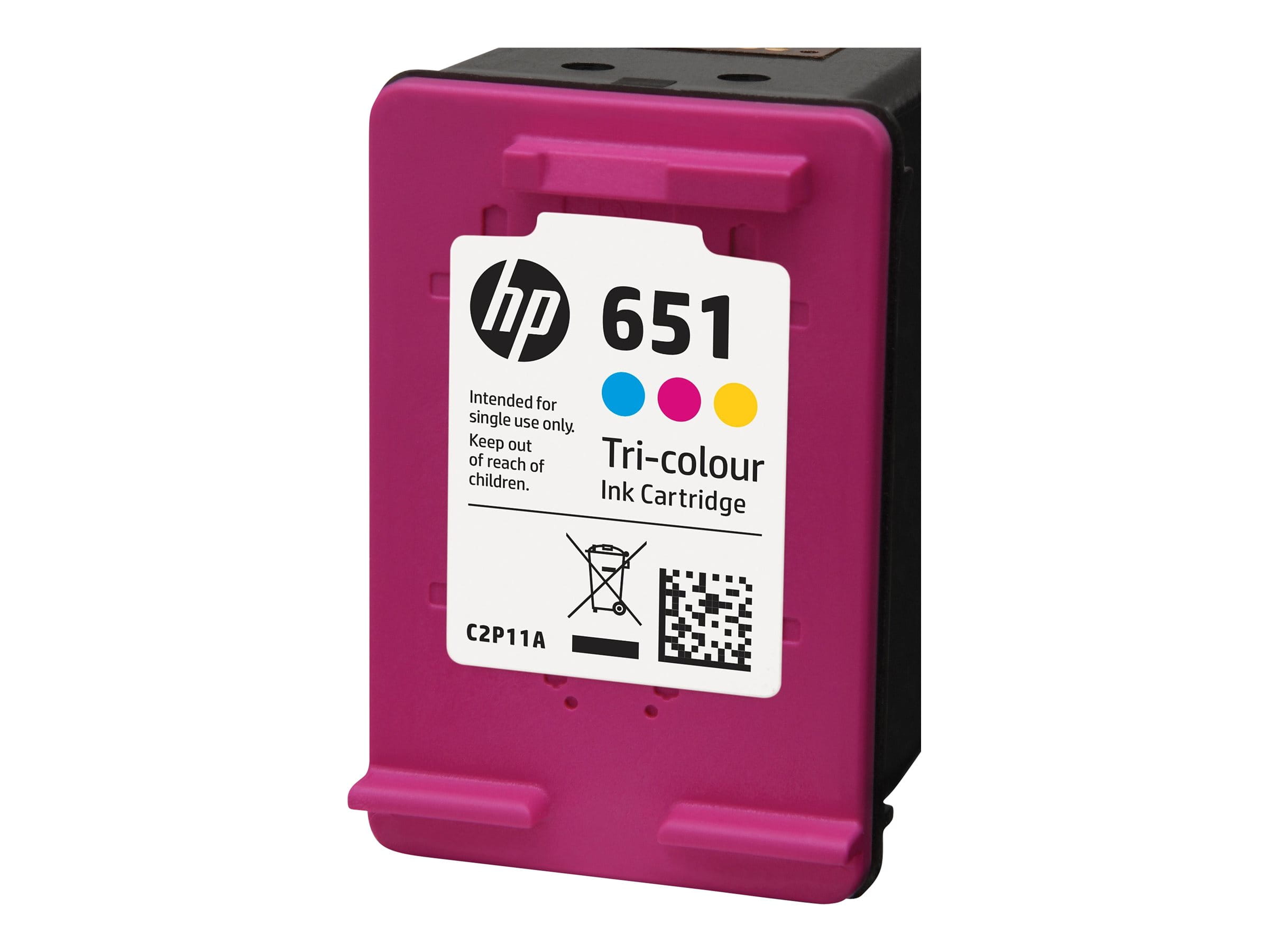 HP 651 - Farbe (Cyan, Magenta, Gelb) - original