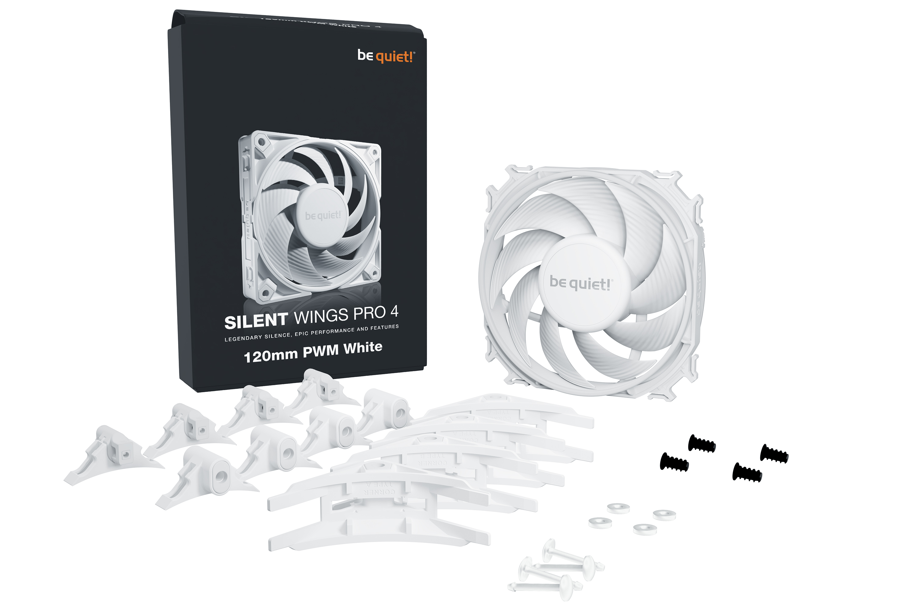 Be Quiet! Silent Wings Pro 4 - Gehäuselüfter