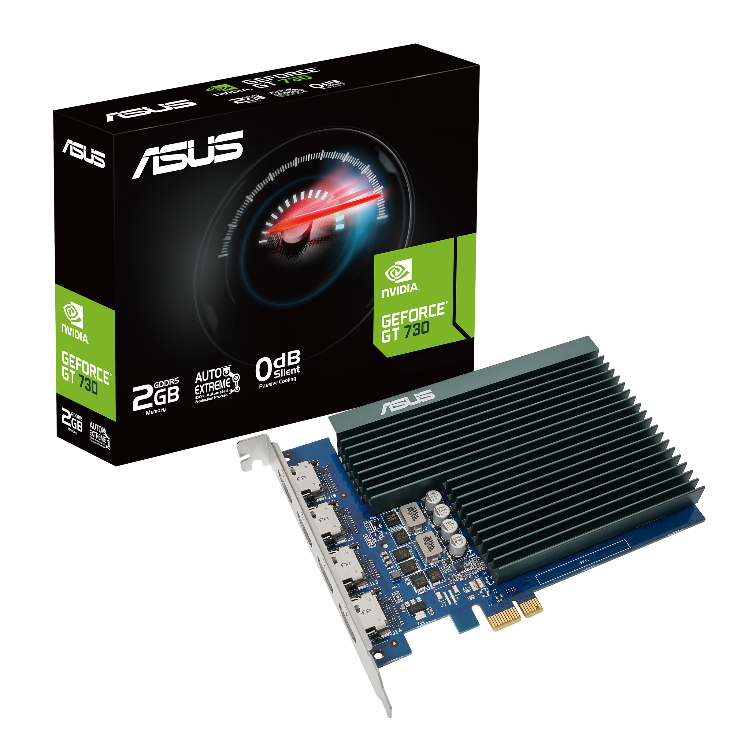 ASUS GT730-4H-SL-2GD5 - Grafikkarte - GF GT 730