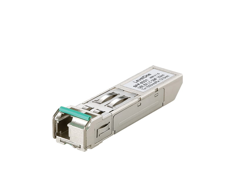 LevelOne SFP-9331 - SFP (Mini-GBIC)-Transceiver-Modul - 1GbE, Fibre Channel - Fibre Channel, 1000Base-BX10-D - LC Single-Modus - bis zu 20 km - 1550 (TX)