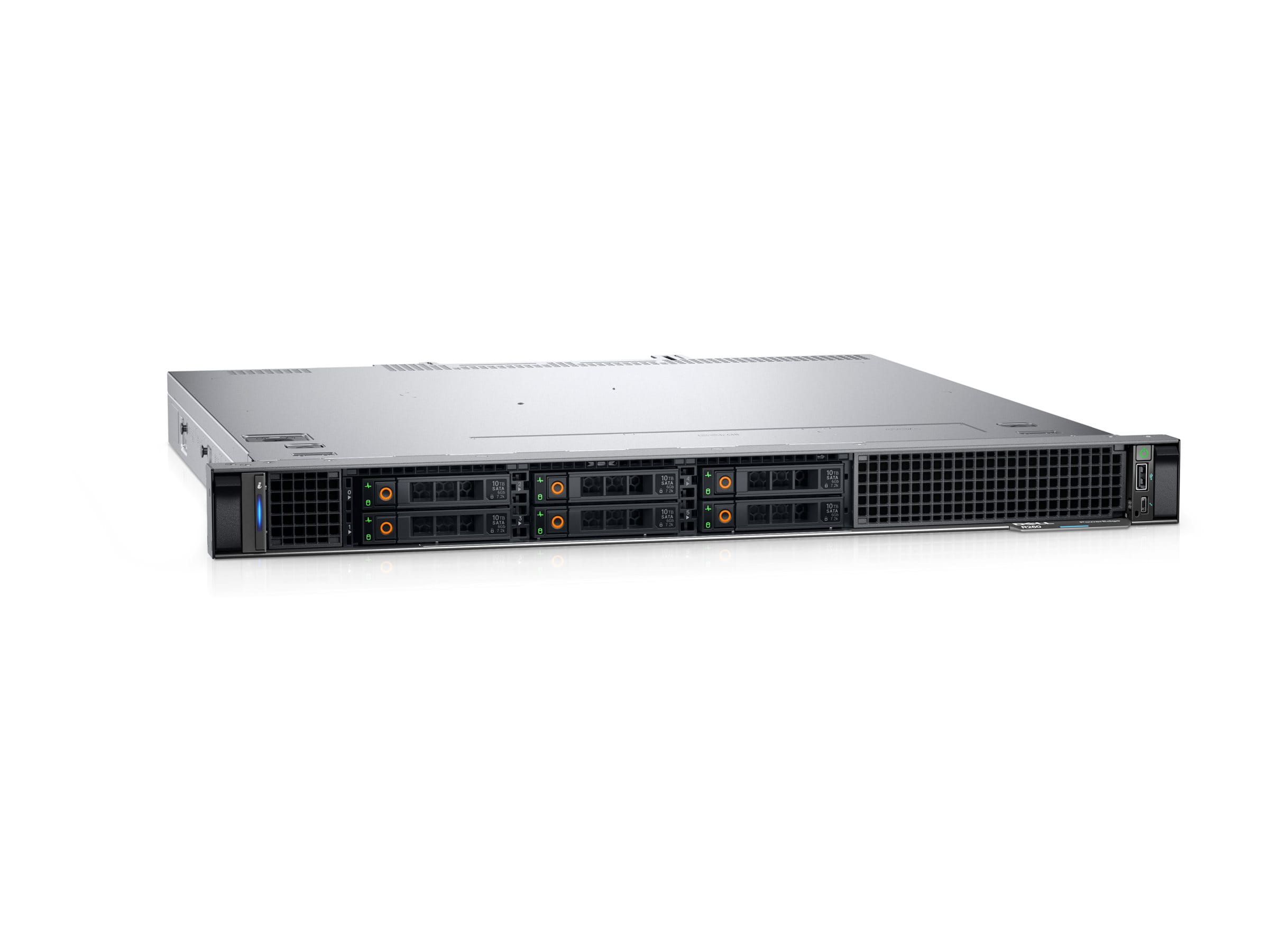 Dell PowerEdge R260 - 1U - 1-Weg - 1 x Xeon 6333P / 3.1 GHz - RAM 16 GB - SAS - Hot-Swap 6.4 cm (2.5")