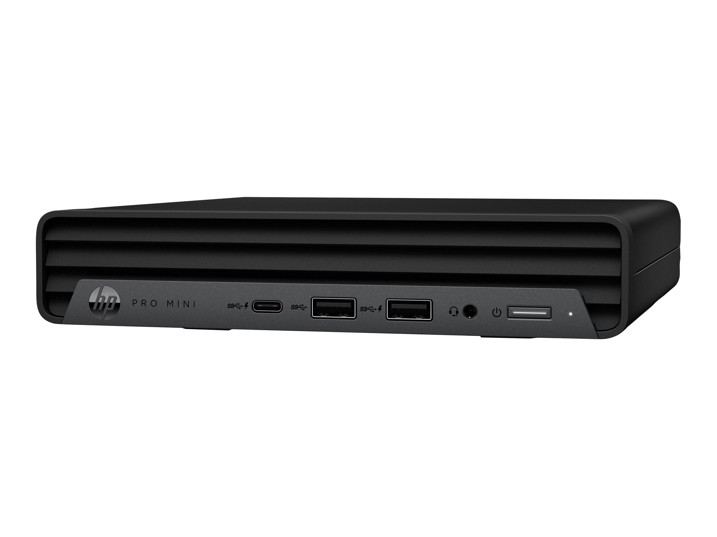 HP Pro 400 G9 - Mini - Core i5 i5-14500T / 1.7 GHz - RAM 16 GB - SSD 256 GB - NVMe - UHD Graphics 770 - 1GbE, Wi-Fi 6E, Bluetooth Dual-Mode - WLAN: 802.11a/b/g/n/ac/ax (Wi-Fi 6E) HP Pro 400 G9 - Mini - Core i5 i5-14500T / 1.7 GHz - RAM 16 GB - SSD 256 GB - NVMe - UHD Graphics 770 - 1GbE, Wi-Fi 6E, Bluetooth Dual-Mode - WLAN: 802.11a/b/g/n/ac/ax (Wi-Fi 6E)
