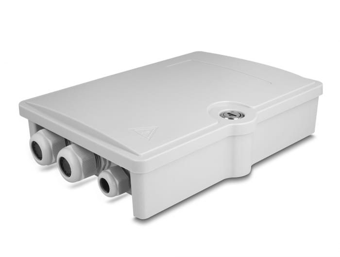 Delock Glasfaser-Verteilerbox - IP55, wasserdicht