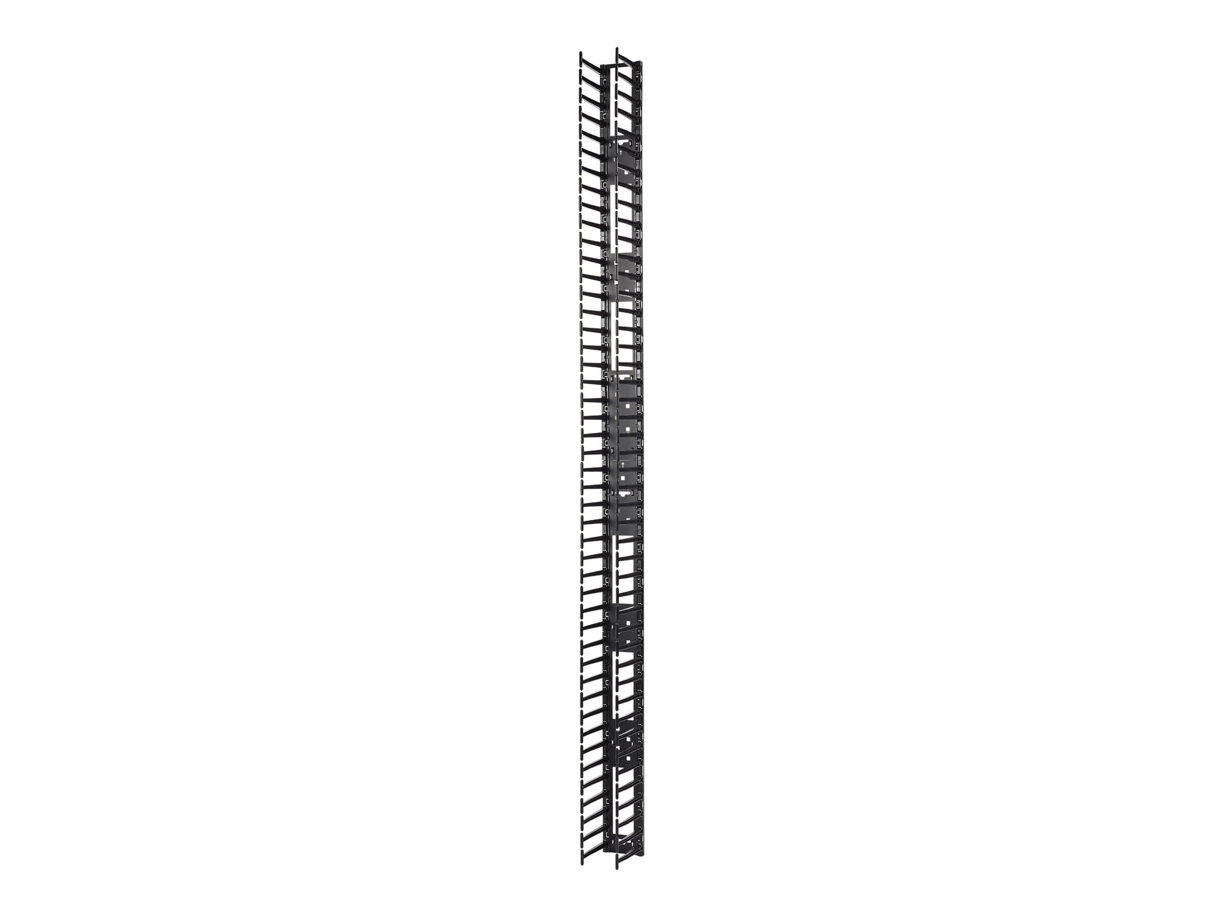 APC Rack - Kabelführungssatz - Schwarz - 48U - TAA-konform (Packung mit 2)