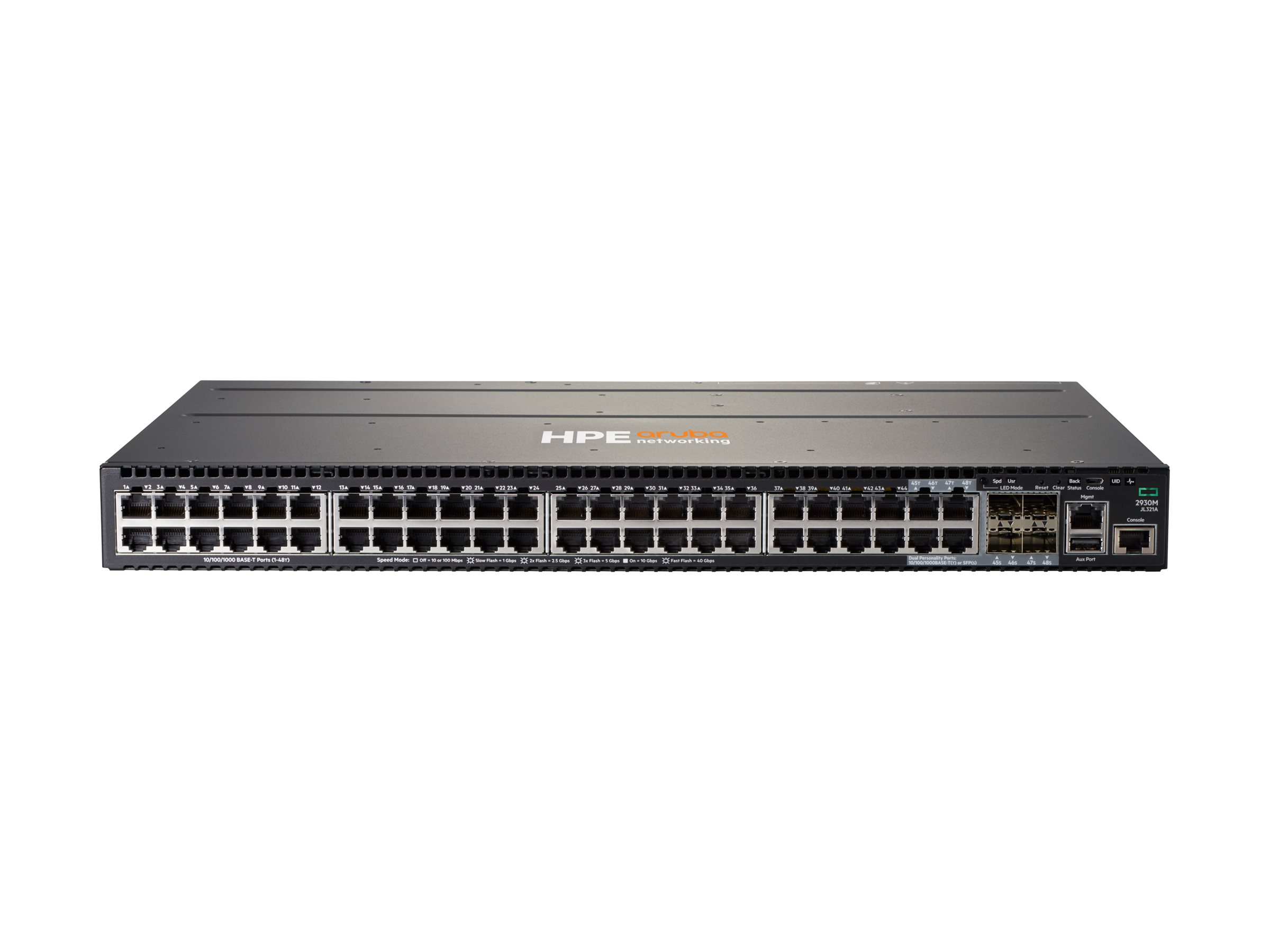 HPE Aruba Networking 2930M 48G 1-Slot - Switch - L3 - managed