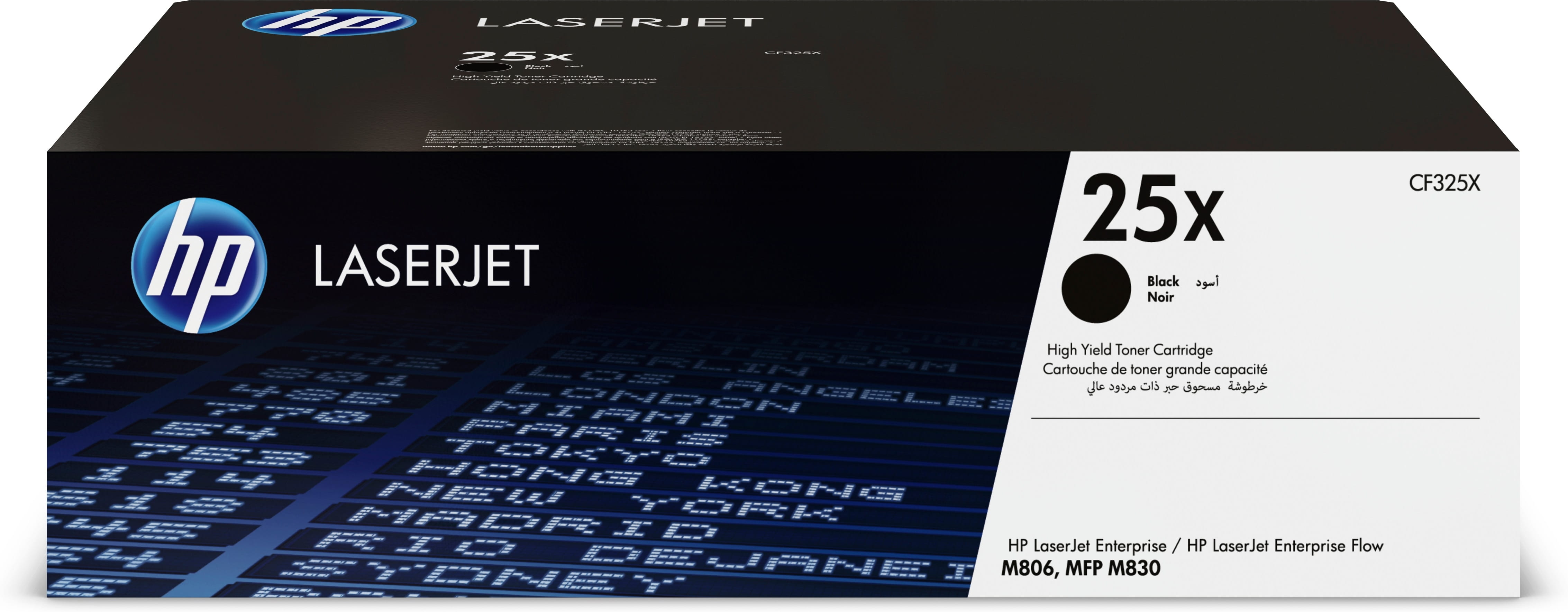 HP 25X - Hohe Ergiebigkeit - Schwarz - original - LaserJet - Tonerpatrone (CF325X)